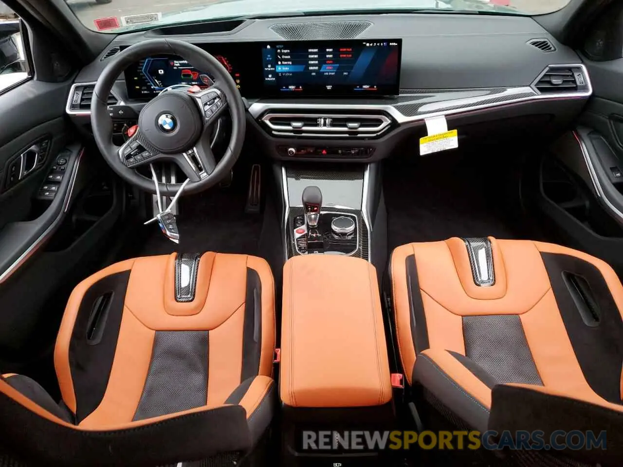 8 Photograph of a damaged car WBS43AY06RFS11791 BMW M3 2024