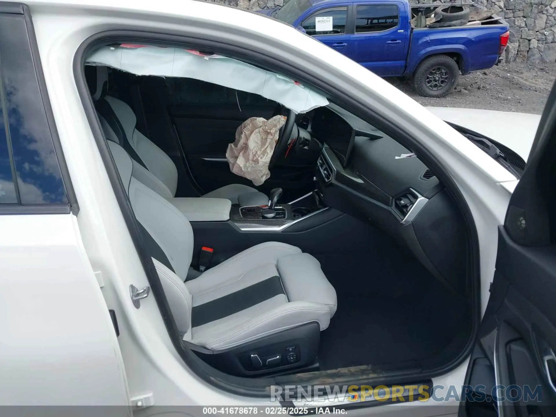 5 Photograph of a damaged car WBS43AY07RFS42807 BMW M3 2024