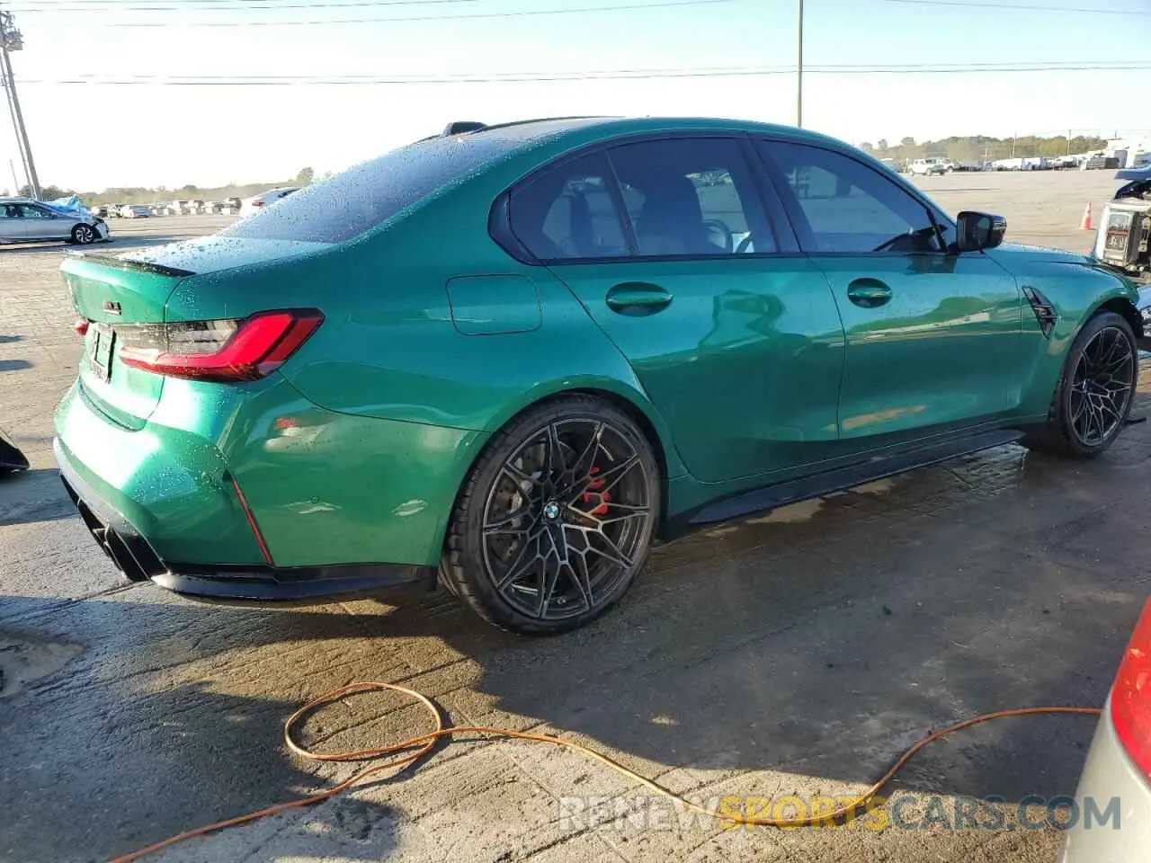 3 Photograph of a damaged car WBS43AY07RFS65133 BMW M3 2024