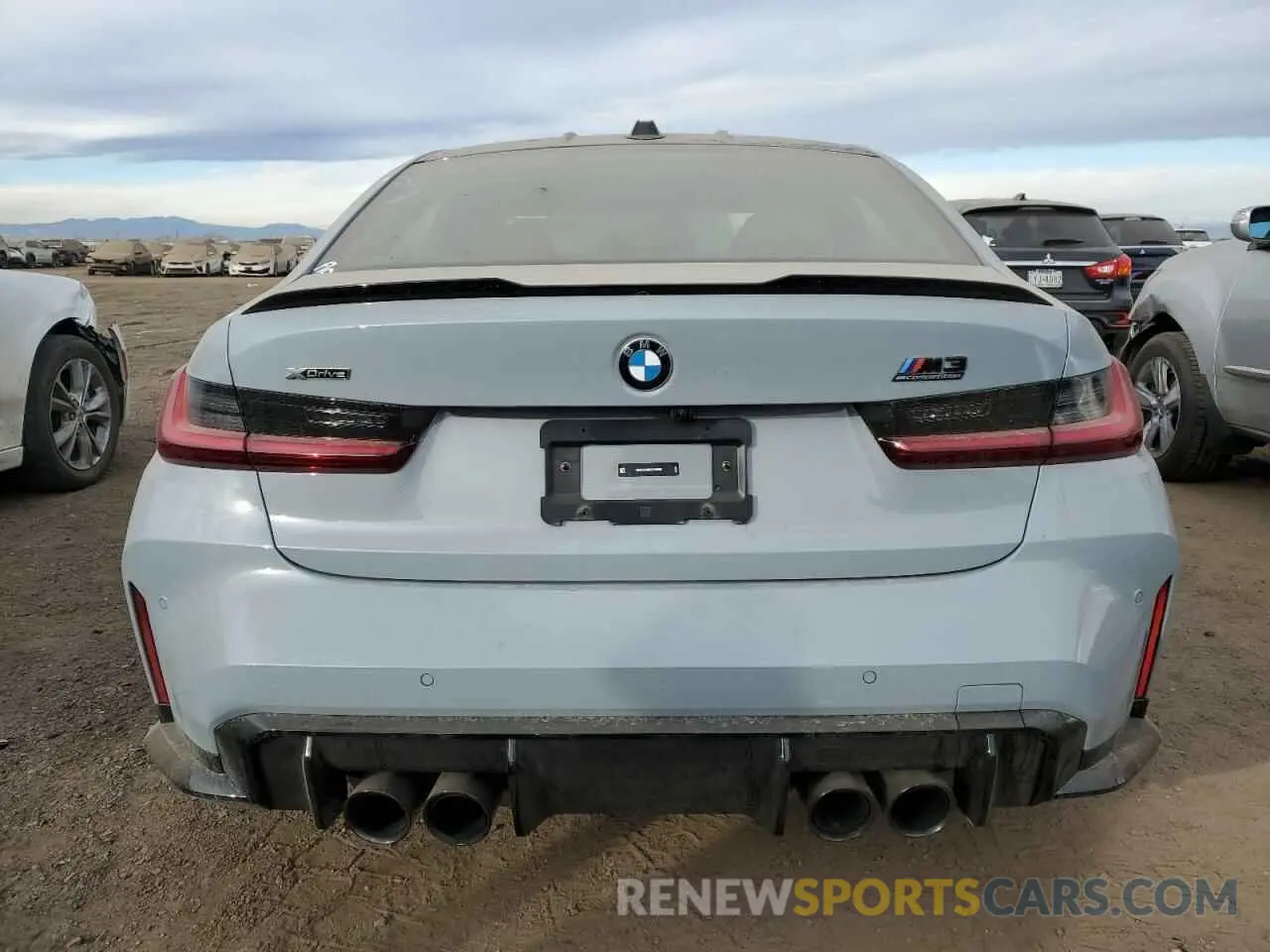 6 Photograph of a damaged car WBS43AY0XRFS28688 BMW M3 2024