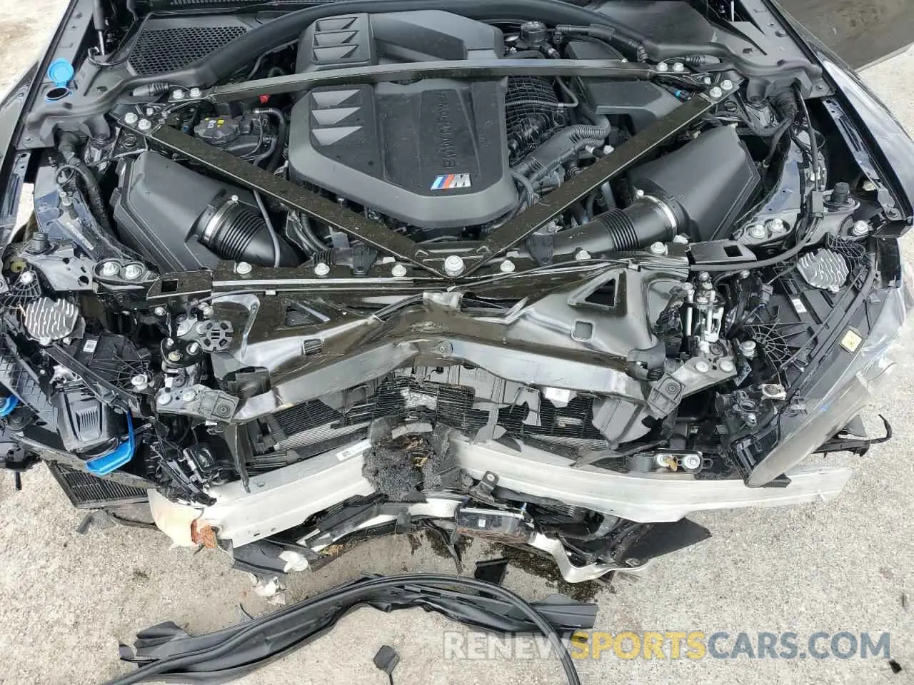 11 Photograph of a damaged car WBS43AY0XRFT26300 BMW M3 2024
