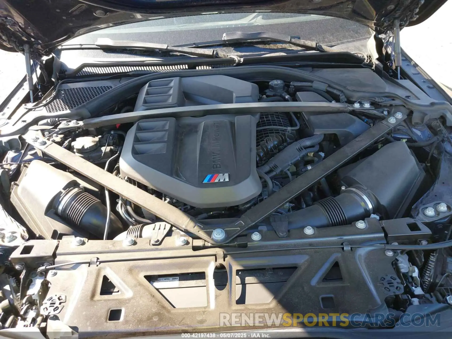 10 Photograph of a damaged car WBS53AY01RFR93583 BMW M3 2024