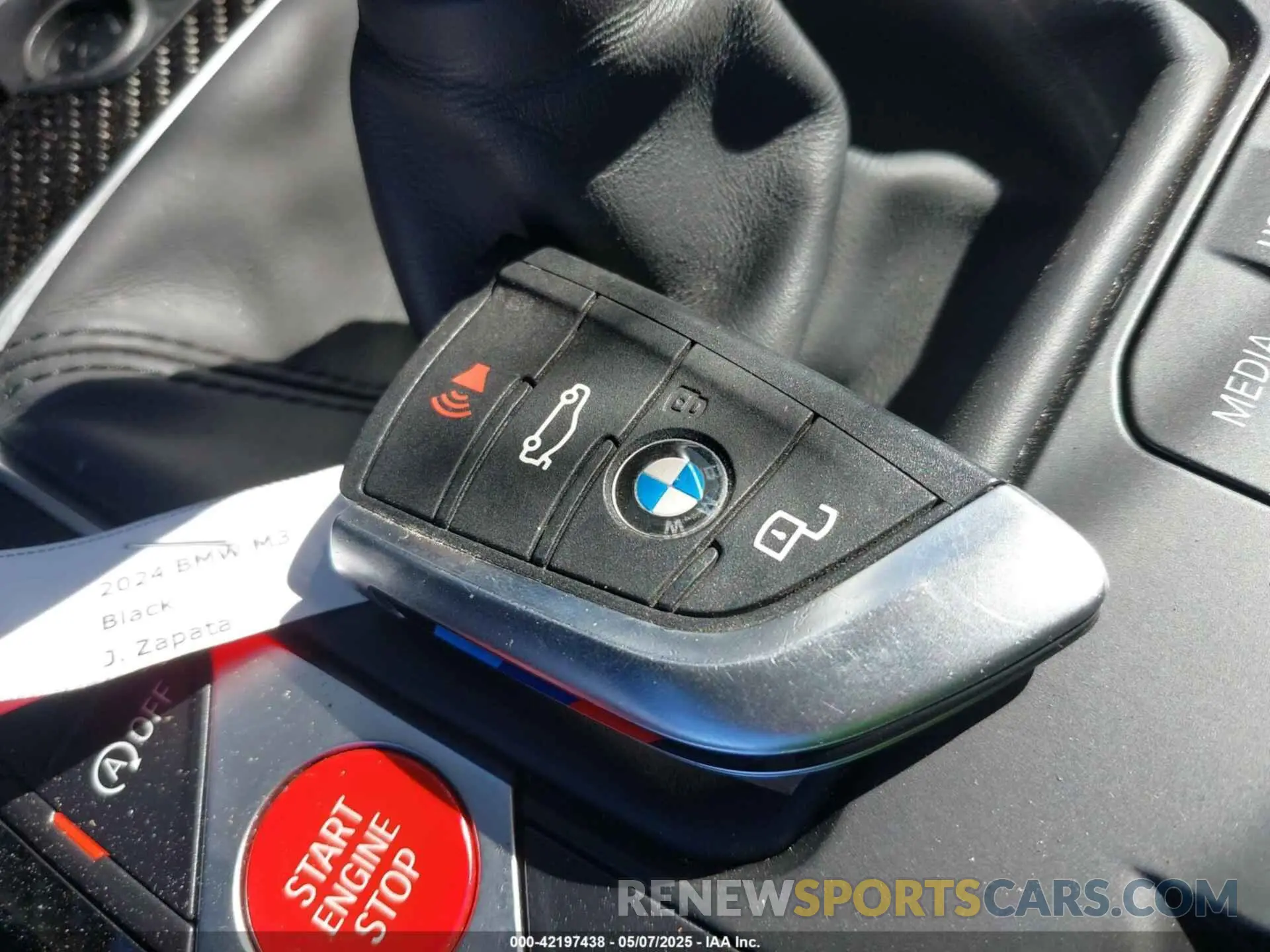 11 Photograph of a damaged car WBS53AY01RFR93583 BMW M3 2024