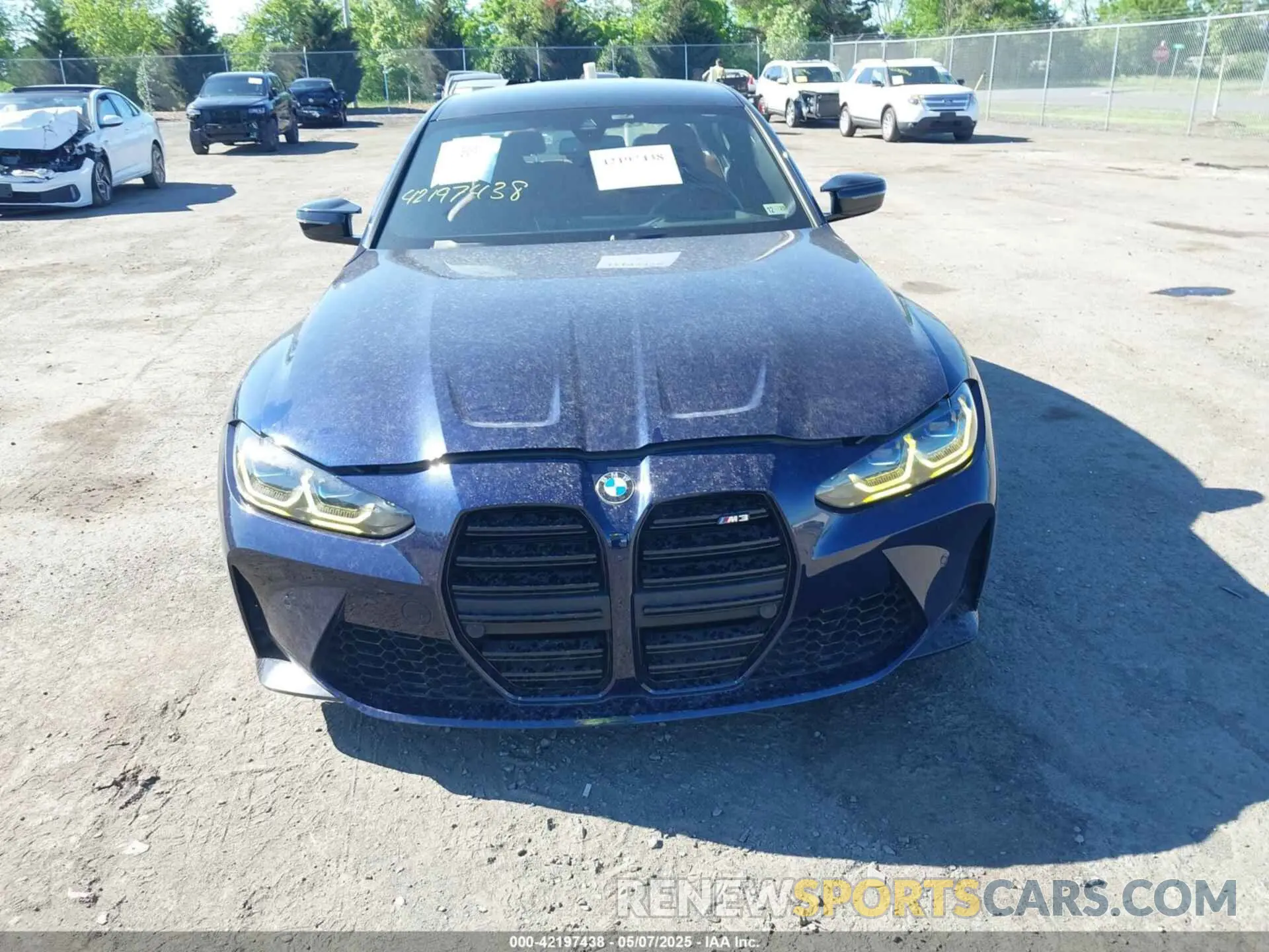 12 Photograph of a damaged car WBS53AY01RFR93583 BMW M3 2024
