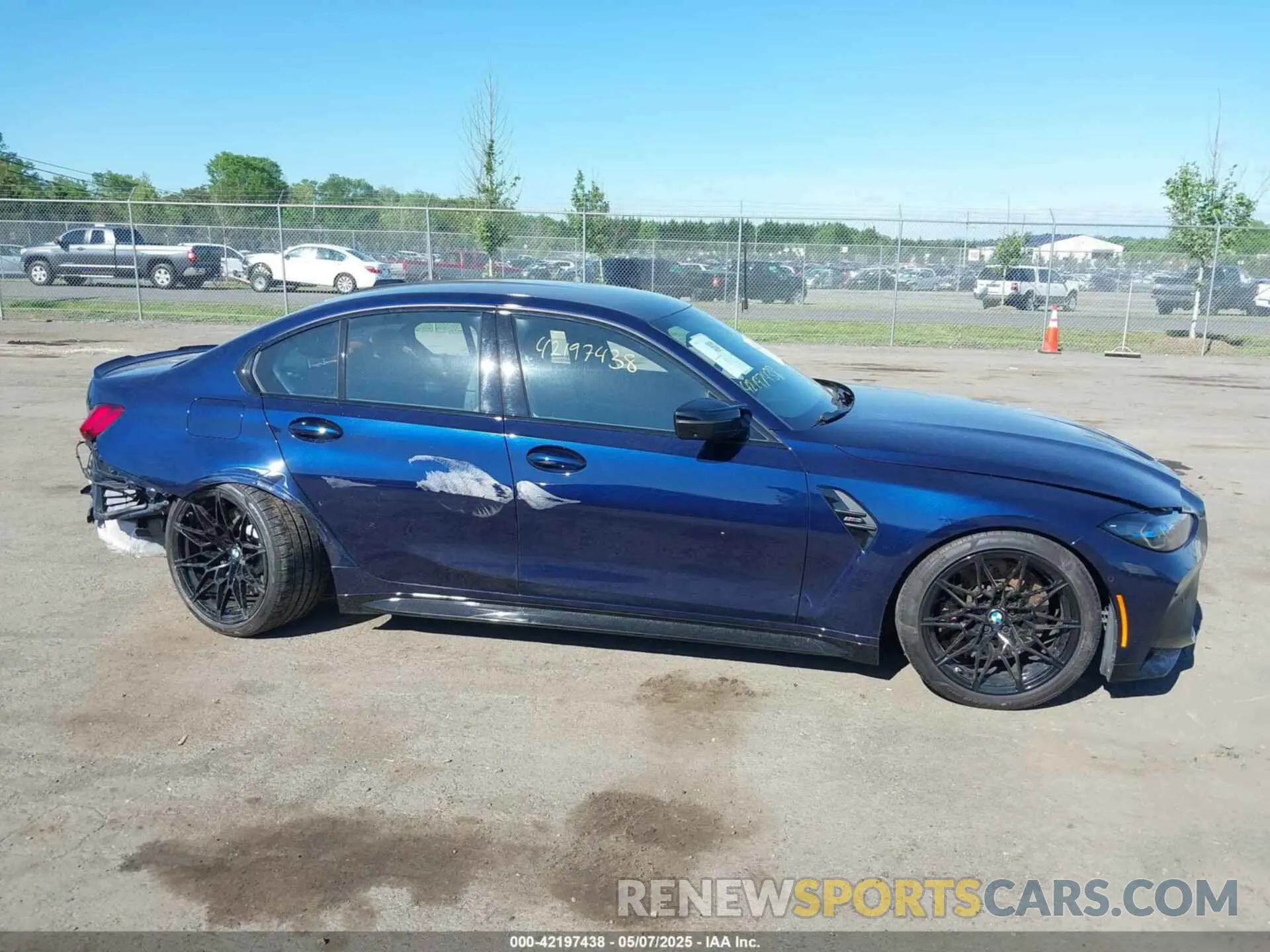 13 Photograph of a damaged car WBS53AY01RFR93583 BMW M3 2024