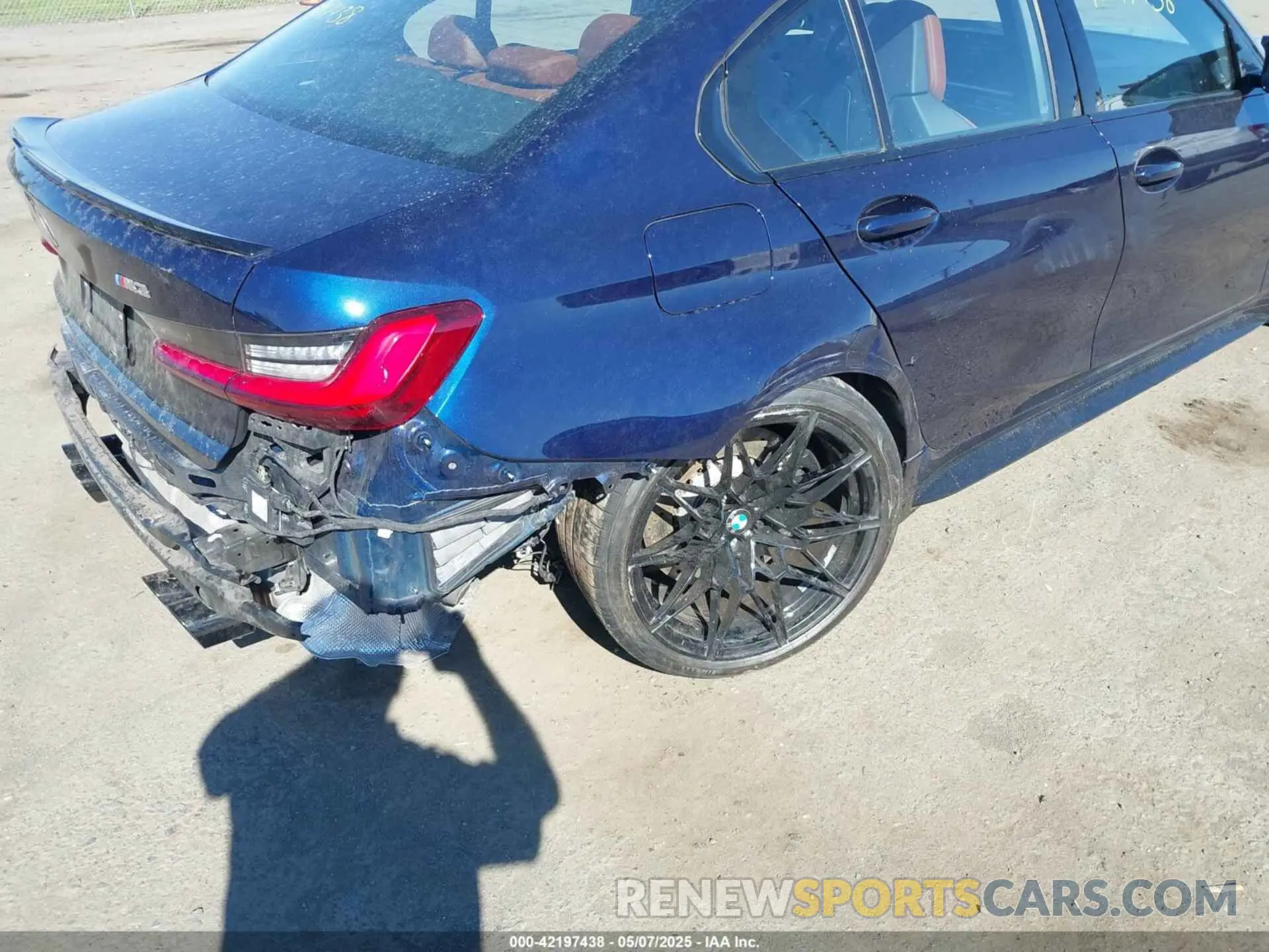 6 Photograph of a damaged car WBS53AY01RFR93583 BMW M3 2024