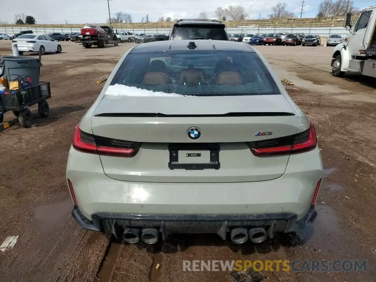 6 Photograph of a damaged car WBS53AY02RFS44632 BMW M3 2024