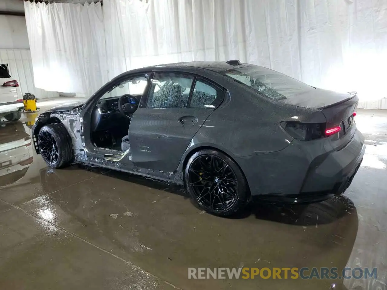 2 Photograph of a damaged car WBS53AY03RFS66431 BMW M3 2024