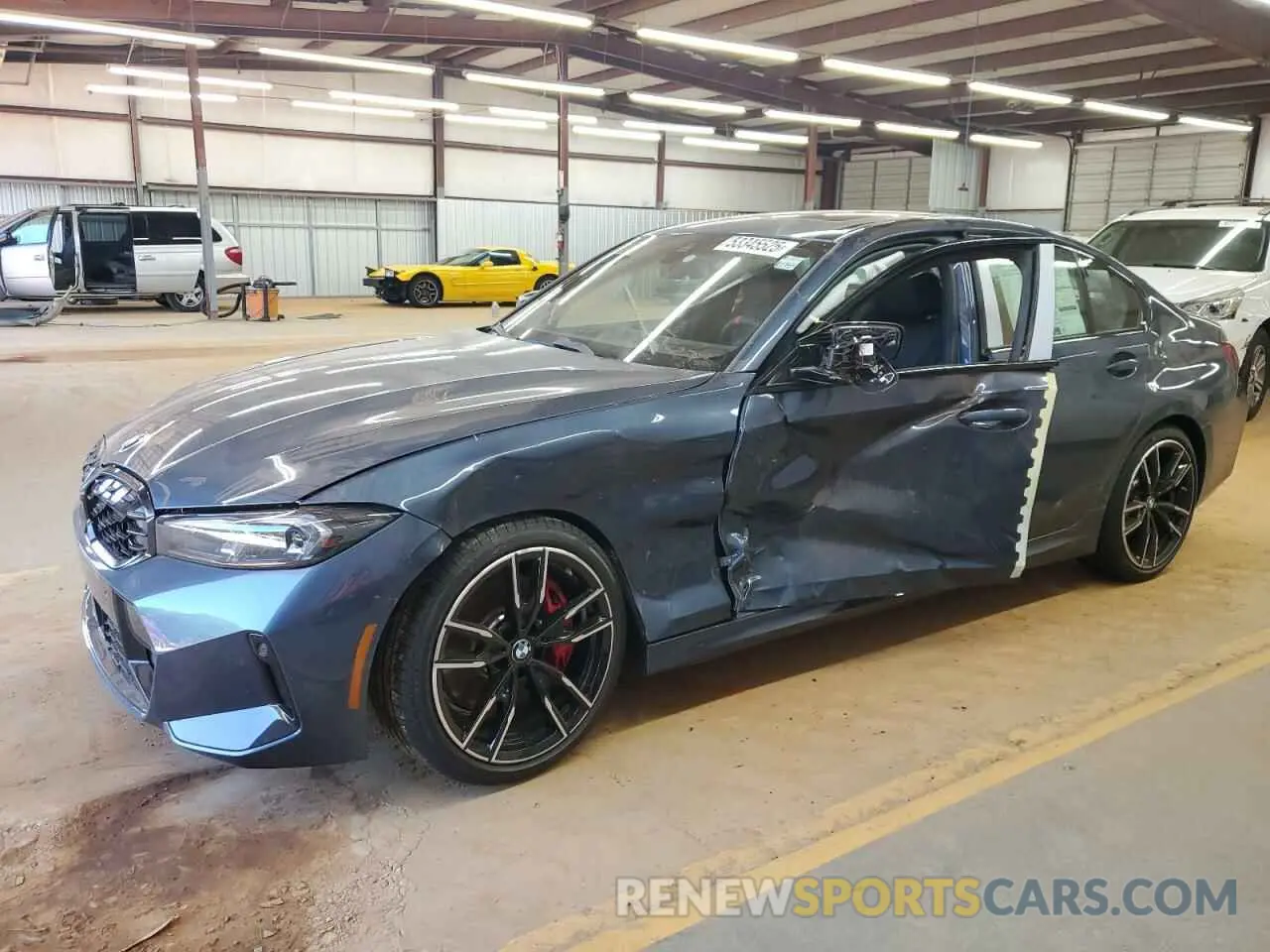 1 Photograph of a damaged car 3MW59FT0XS8F18312 BMW M3 2025