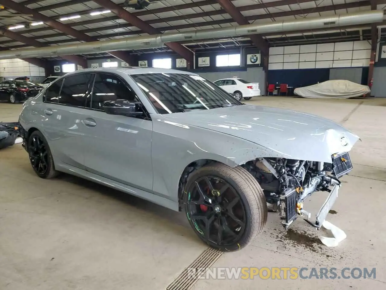 4 Photograph of a damaged car 3MW69FT03S8E94648 BMW M3 2025