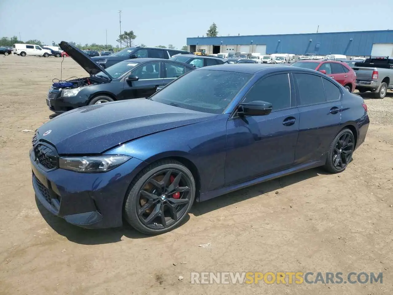 1 Photograph of a damaged car 3MW69FT03S8F06538 BMW M3 2025