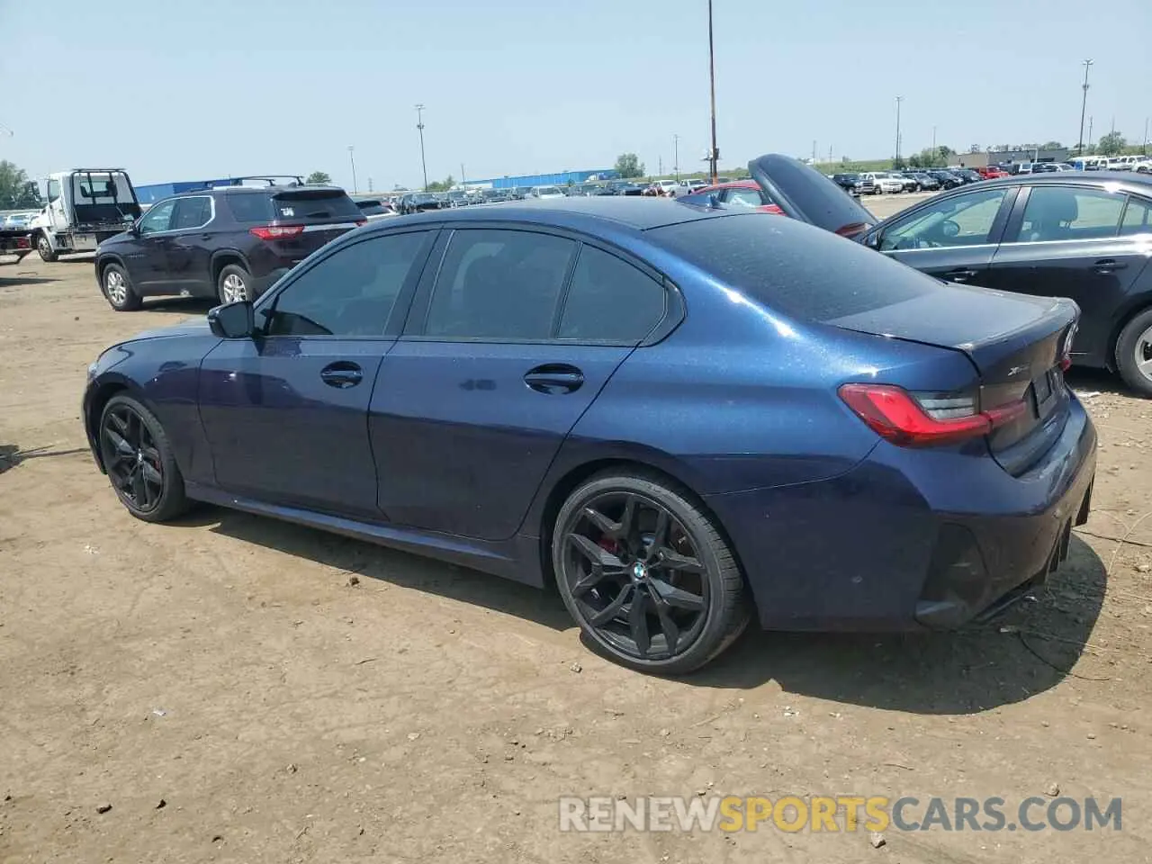 2 Photograph of a damaged car 3MW69FT03S8F06538 BMW M3 2025