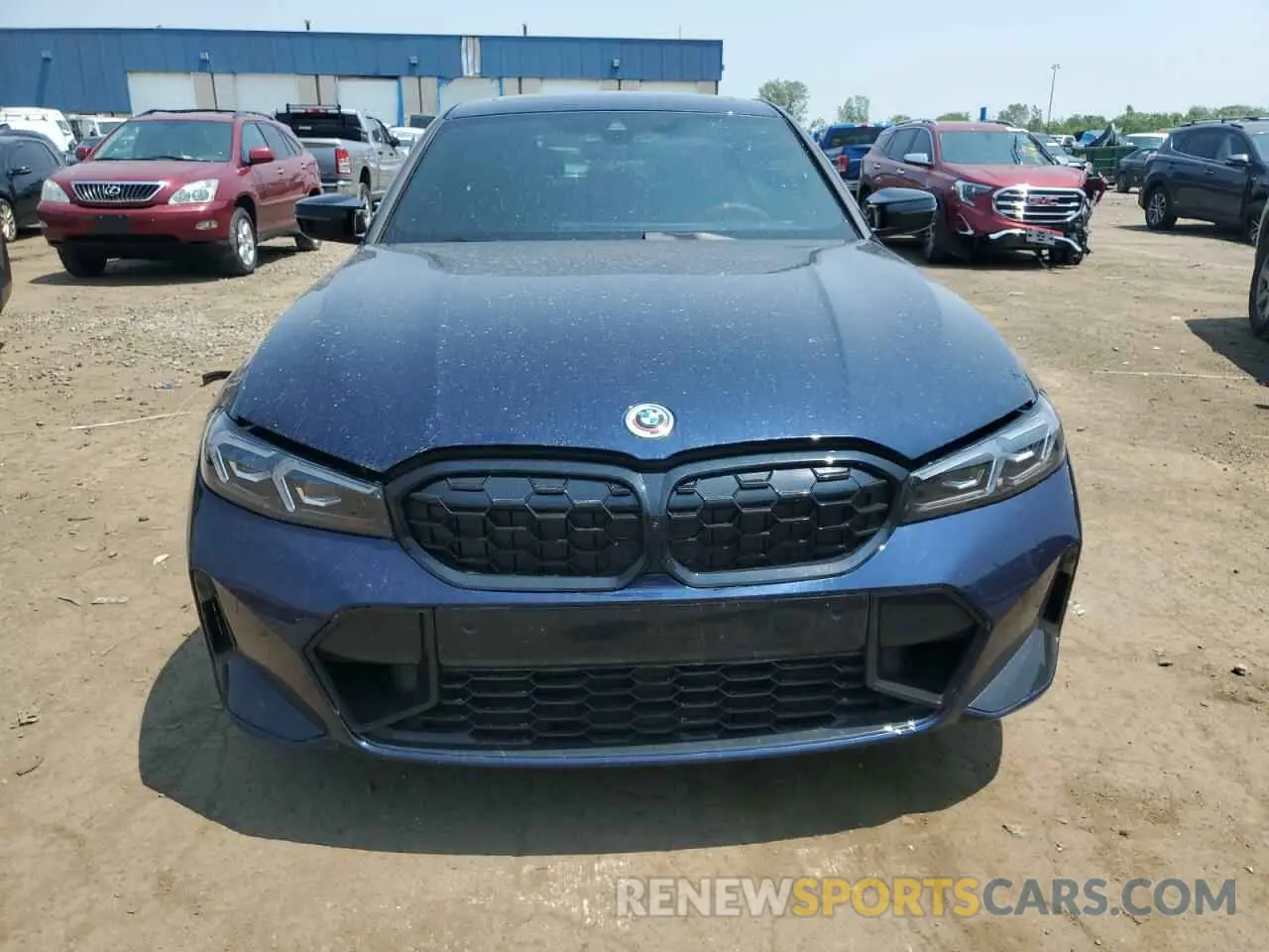 5 Photograph of a damaged car 3MW69FT03S8F06538 BMW M3 2025