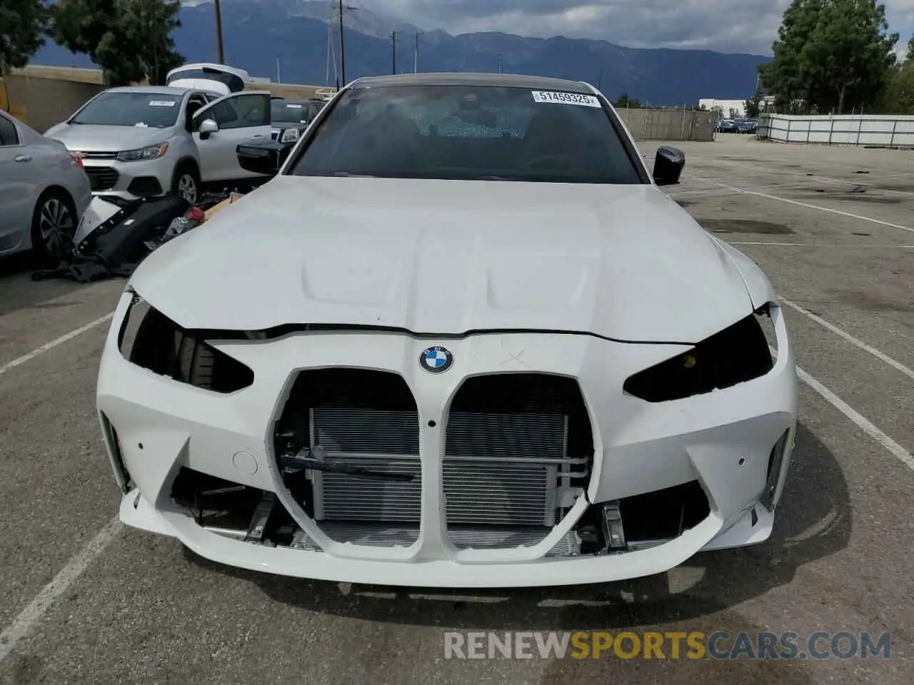 5 Photograph of a damaged car WBS23HJ03SFU06148 BMW M3 2025