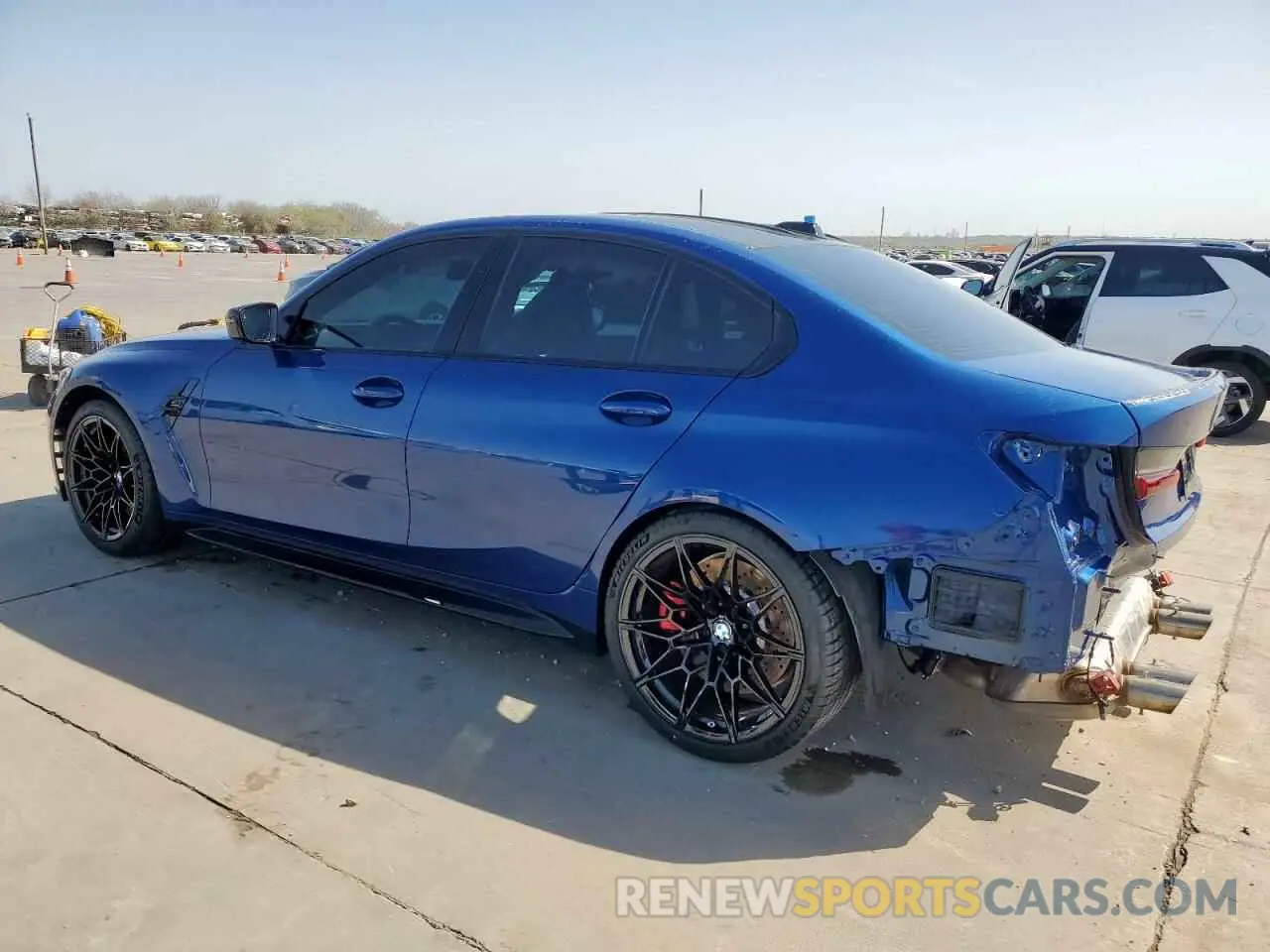 2 Photograph of a damaged car WBS23HJ05SFU04434 BMW M3 2025