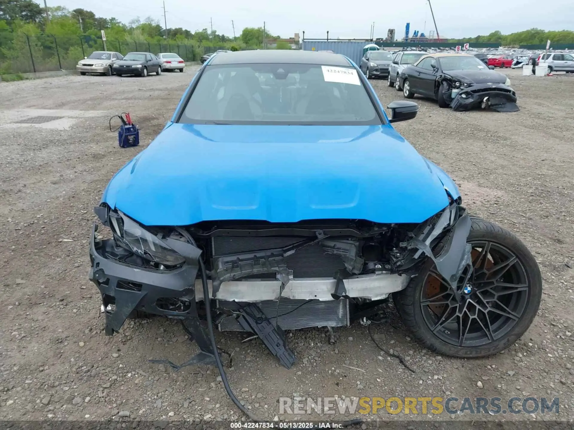 13 Photograph of a damaged car WBS33HJ01SFU28279 BMW M3 2025