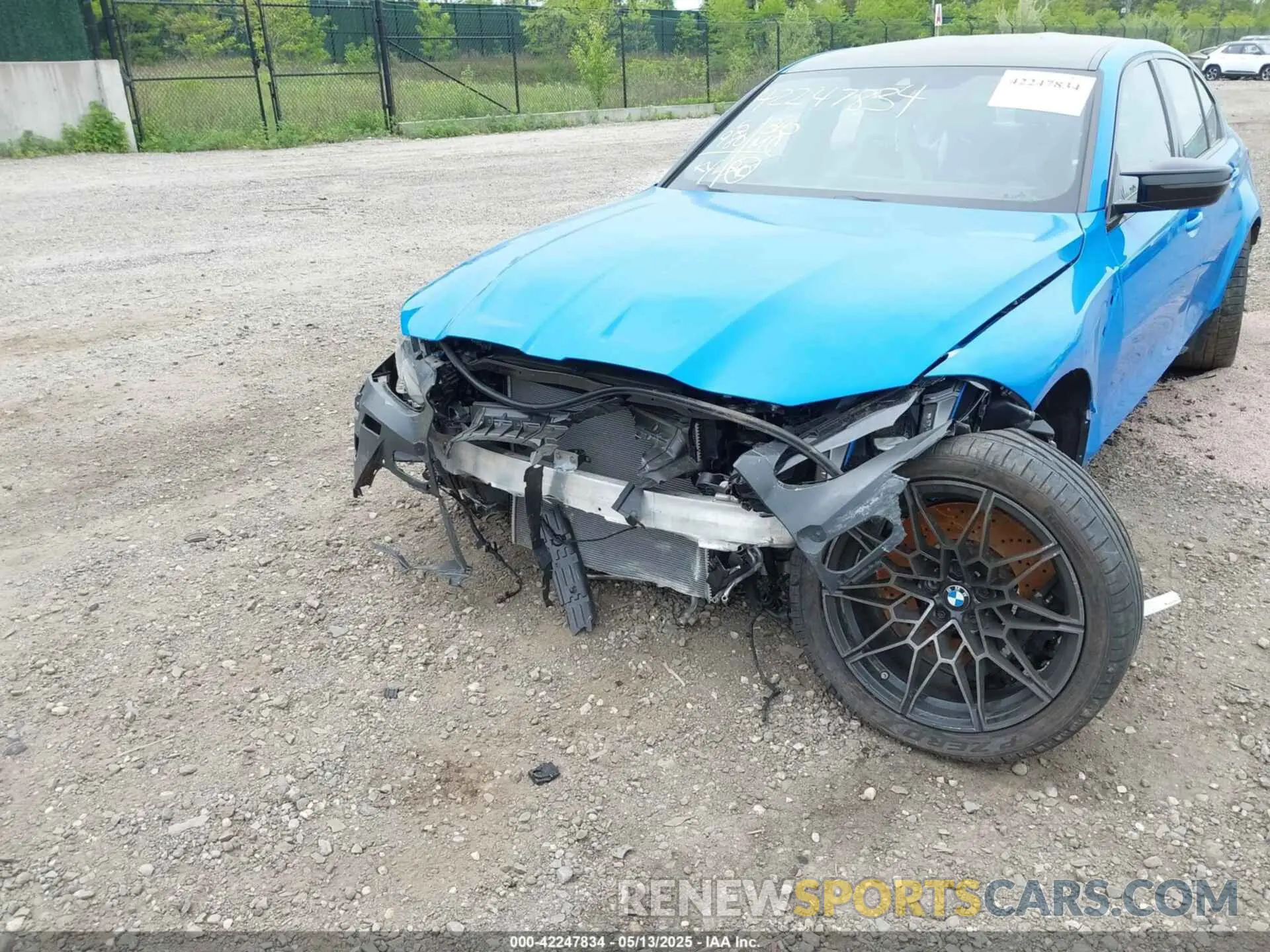 21 Photograph of a damaged car WBS33HJ01SFU28279 BMW M3 2025