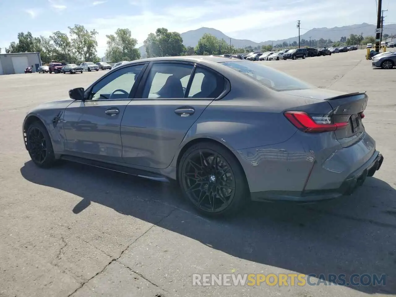 2 Photograph of a damaged car WBS33HJ02SFT91341 BMW M3 2025