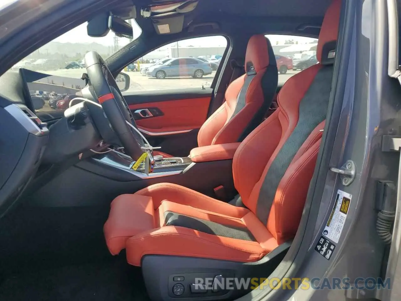 7 Photograph of a damaged car WBS33HJ02SFT91341 BMW M3 2025
