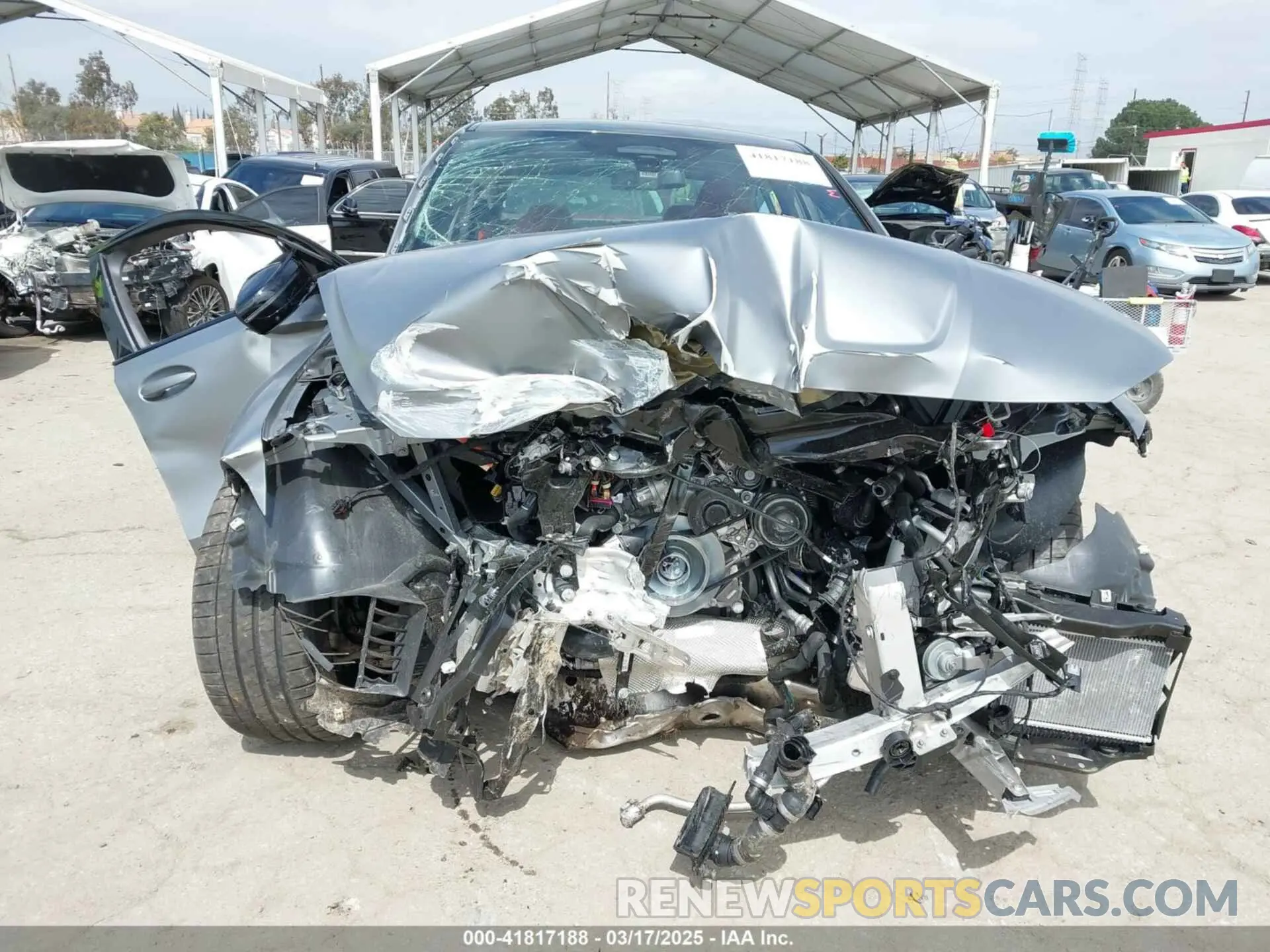 13 Photograph of a damaged car WBS33HJ03SFU19969 BMW M3 2025