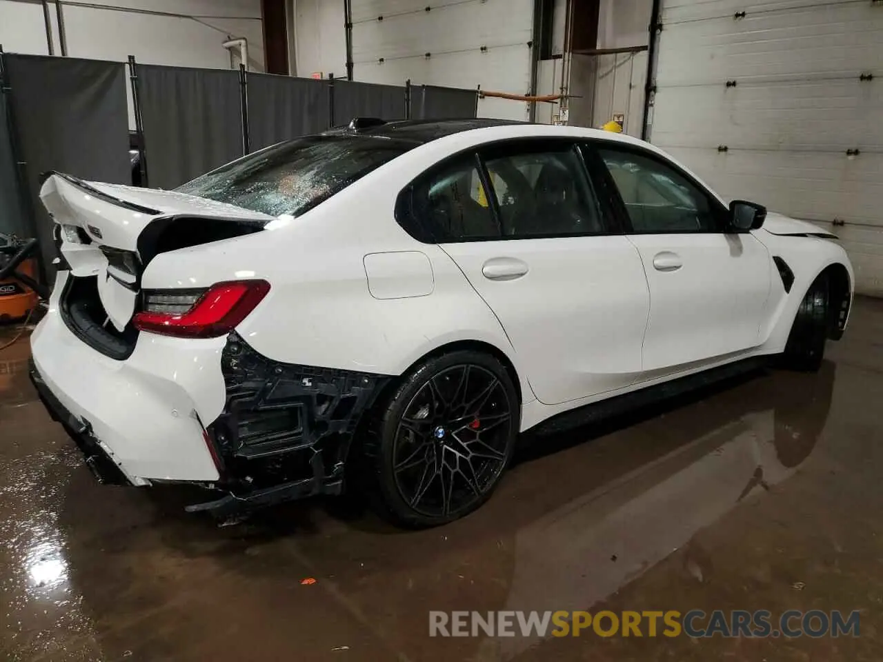 3 Photograph of a damaged car WBS33HJ03SFU35458 BMW M3 2025