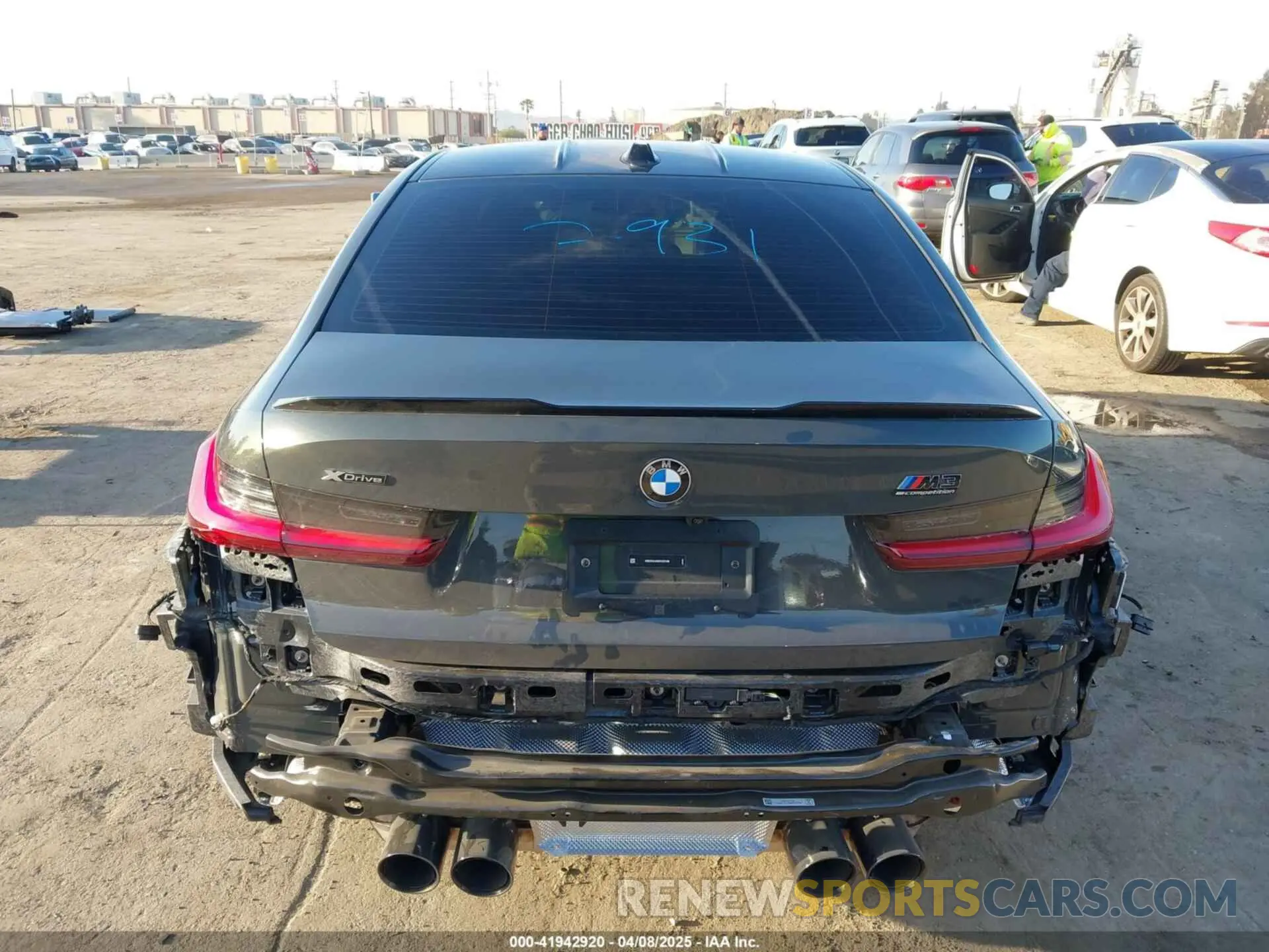 17 Photograph of a damaged car WBS33HJ04SFU25148 BMW M3 2025