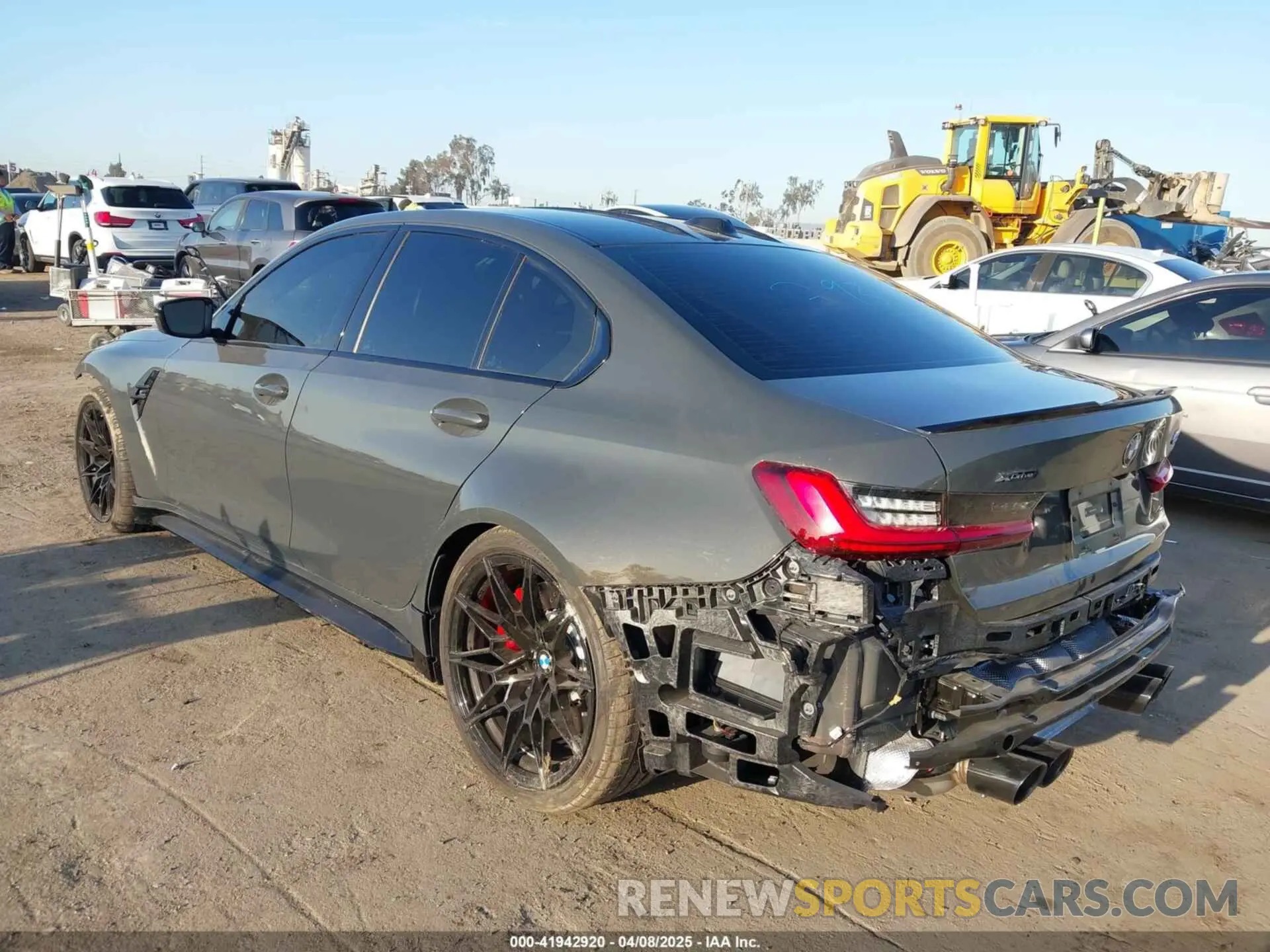3 Photograph of a damaged car WBS33HJ04SFU25148 BMW M3 2025