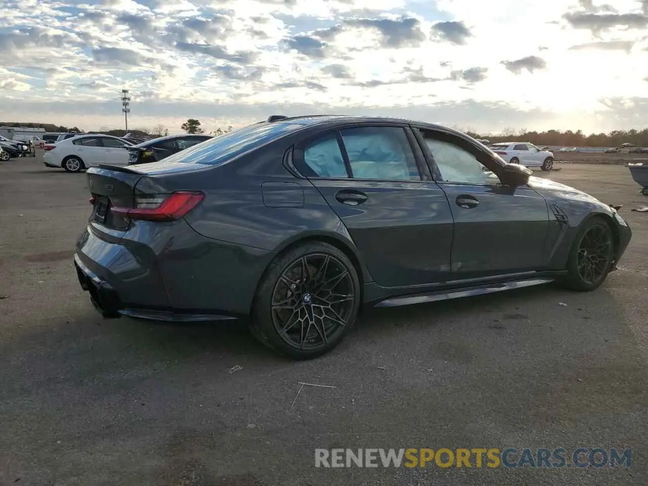3 Photograph of a damaged car WBS33HJ05SFT92645 BMW M3 2025