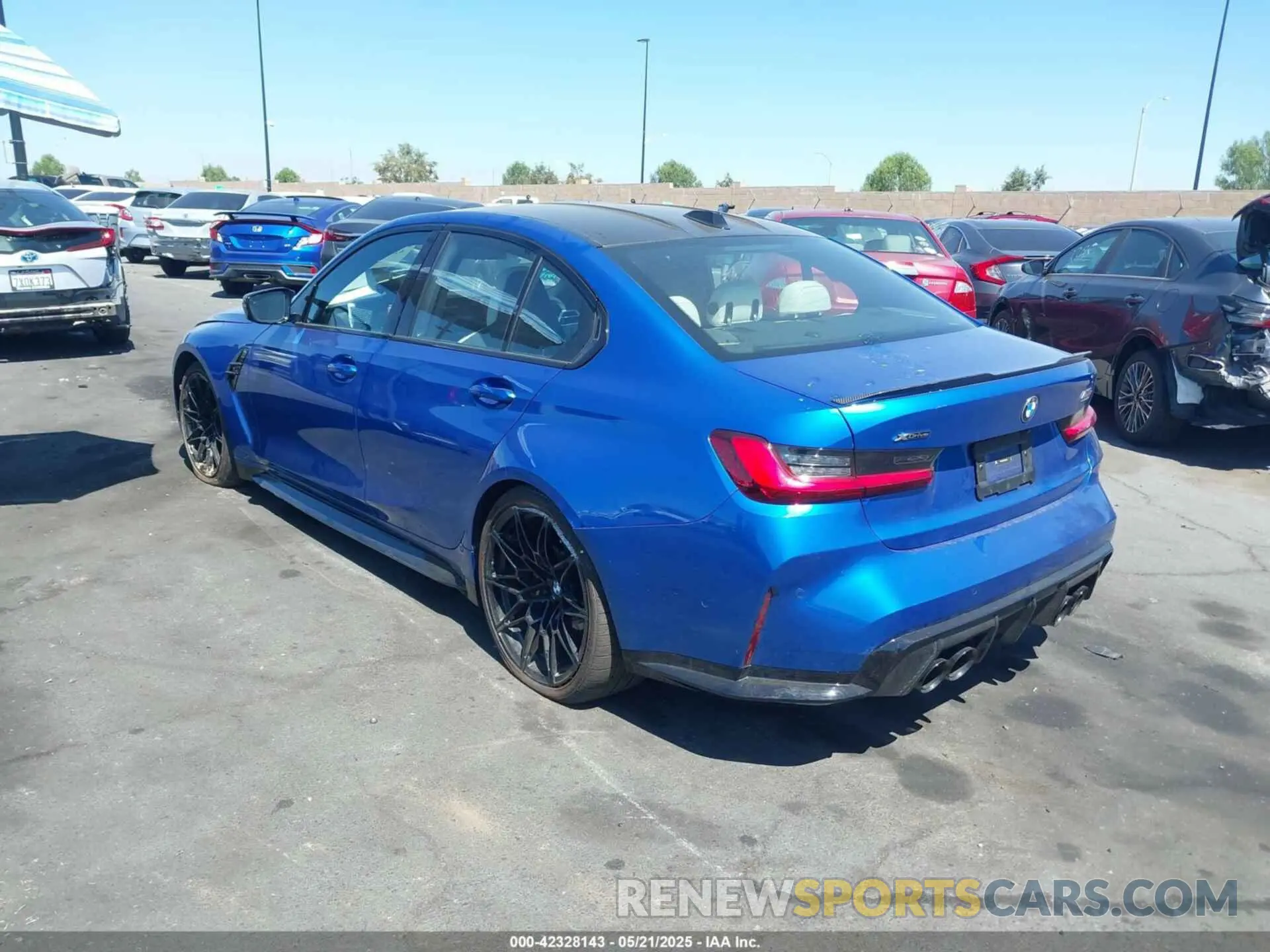 14 Photograph of a damaged car WBS33HJ05SFU29063 BMW M3 2025