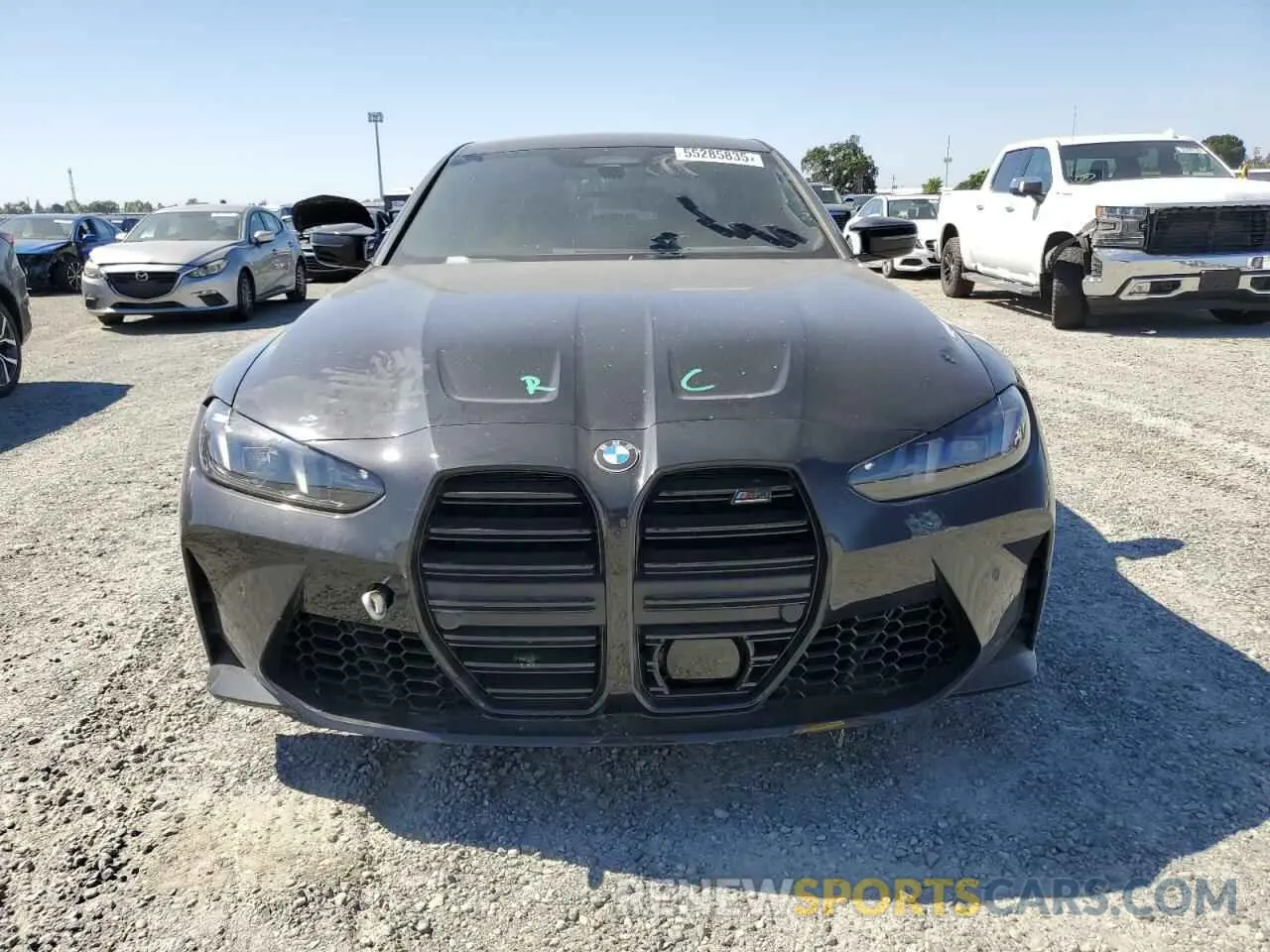 5 Photograph of a damaged car WBS33HJ06SFT96977 BMW M3 2025
