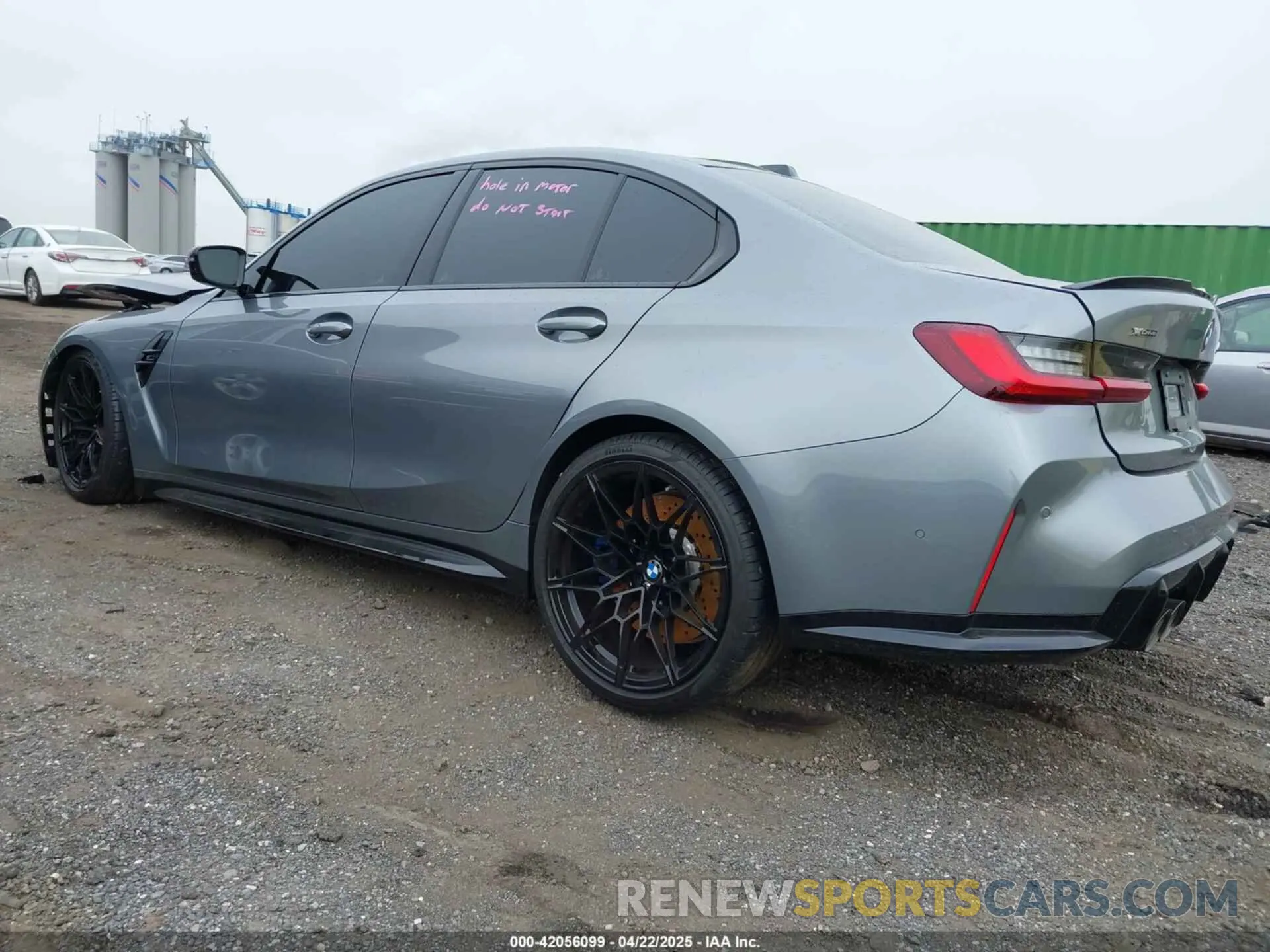 3 Photograph of a damaged car WBS33HJ07SFU09283 BMW M3 2025