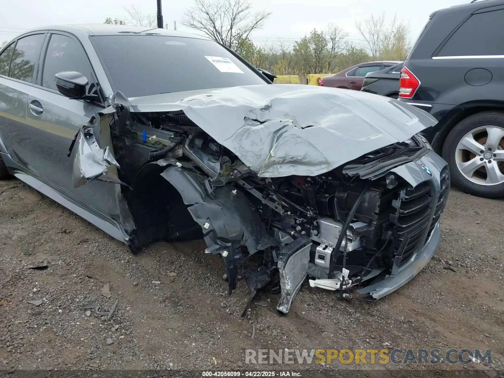 6 Photograph of a damaged car WBS33HJ07SFU09283 BMW M3 2025