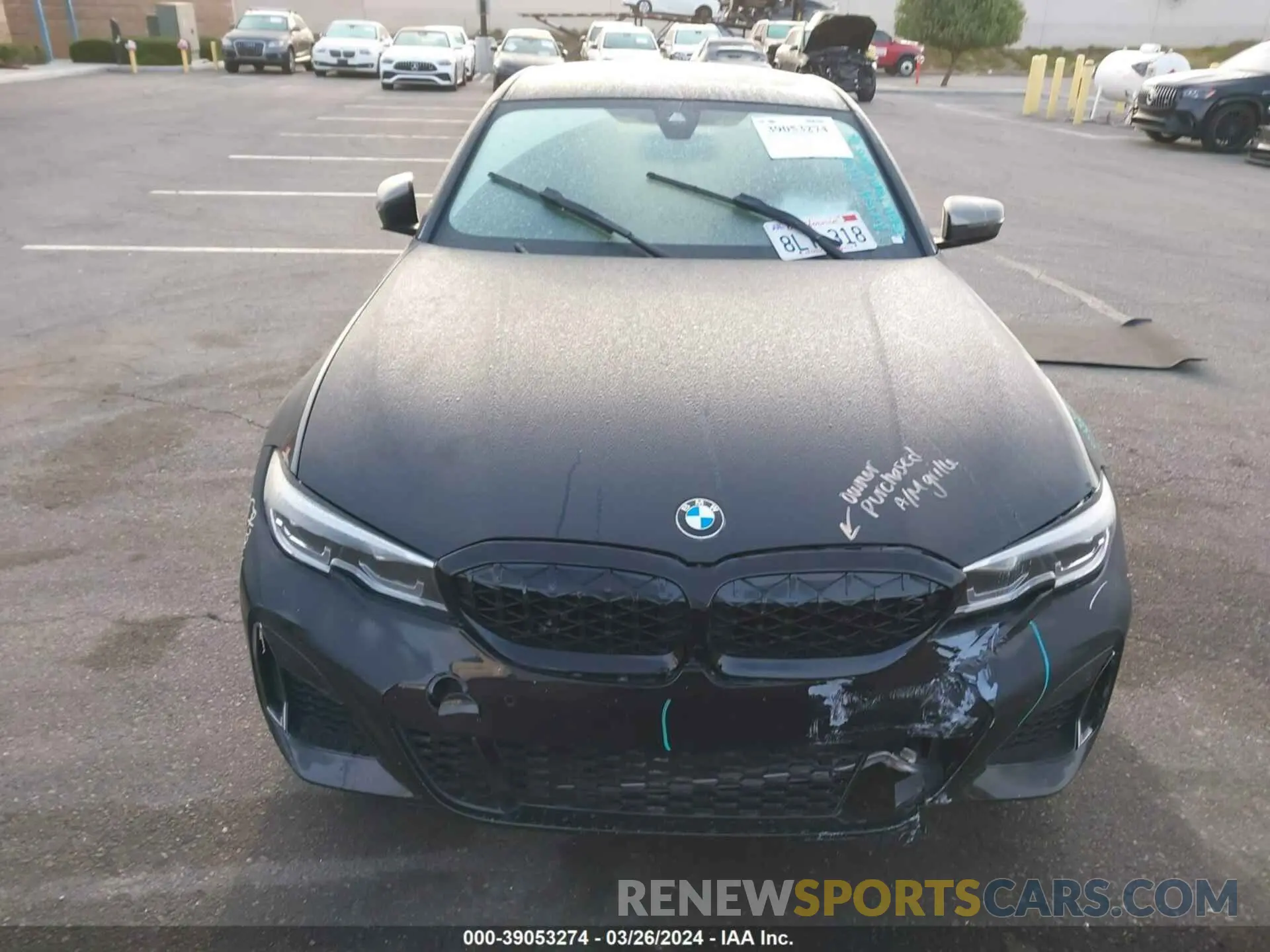 13 Photograph of a damaged car WBA5U7C02LAF54248 BMW M340I 2020