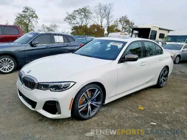 2 Photograph of a damaged car WBA5U7C08LFH31047 BMW M340I 2020