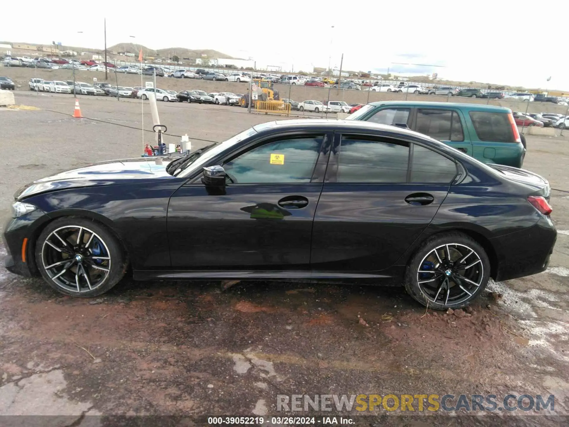 13 Photograph of a damaged car 3MW49FS08P8C99046 BMW M340I 2023