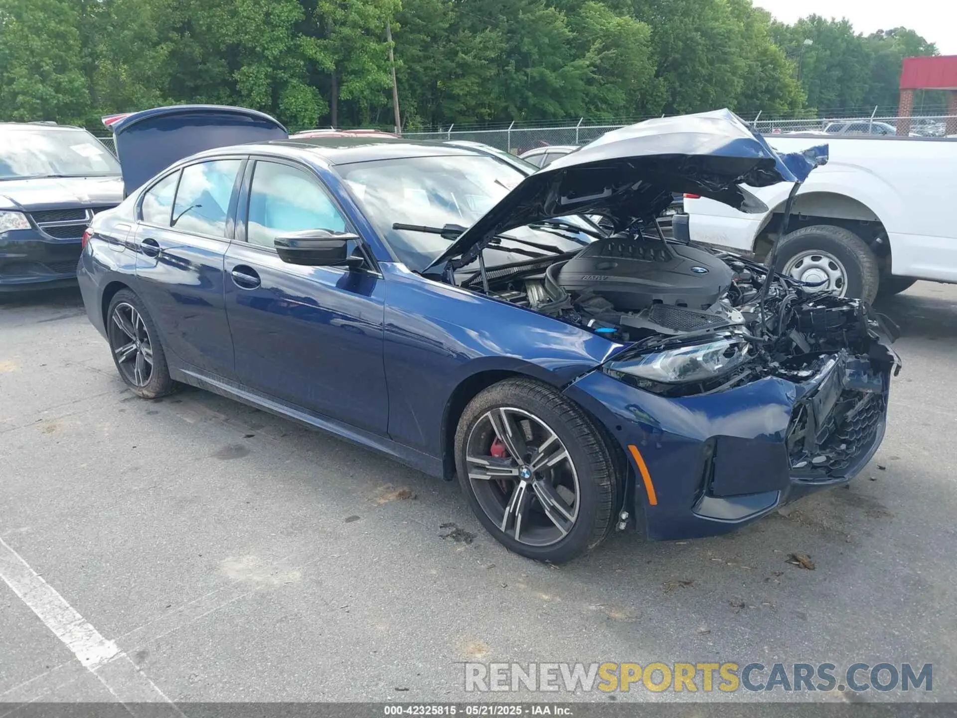 1 Photograph of a damaged car 3MW49FF04R8E25559 BMW M340I 2024