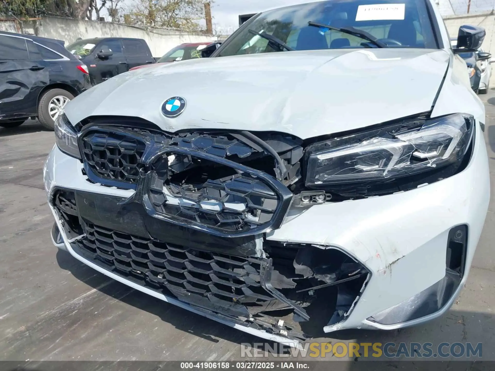 6 Photograph of a damaged car 3MW49FF05R8E04705 BMW M340I 2024