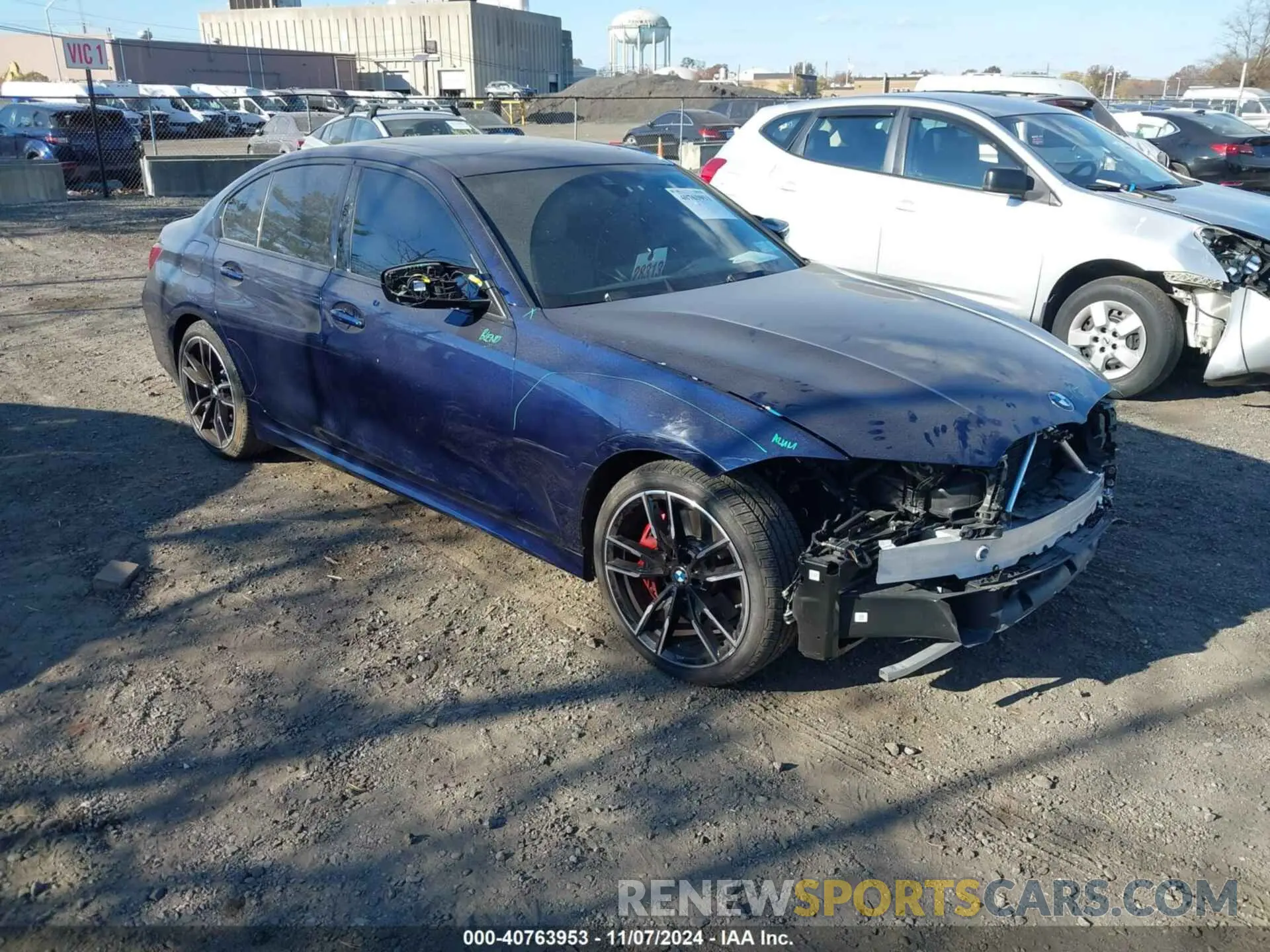 1 Photograph of a damaged car 3MW49FF06R8E75251 BMW M340I 2024