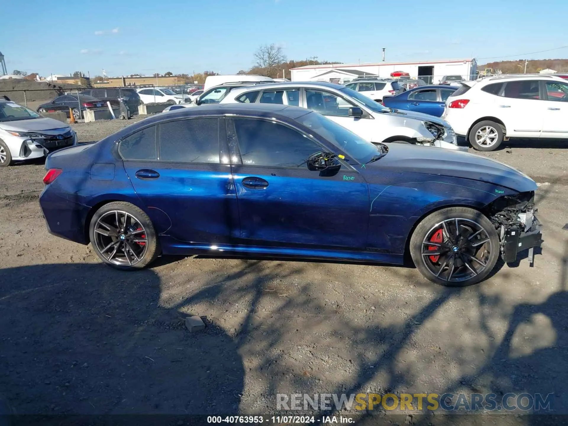 13 Photograph of a damaged car 3MW49FF06R8E75251 BMW M340I 2024