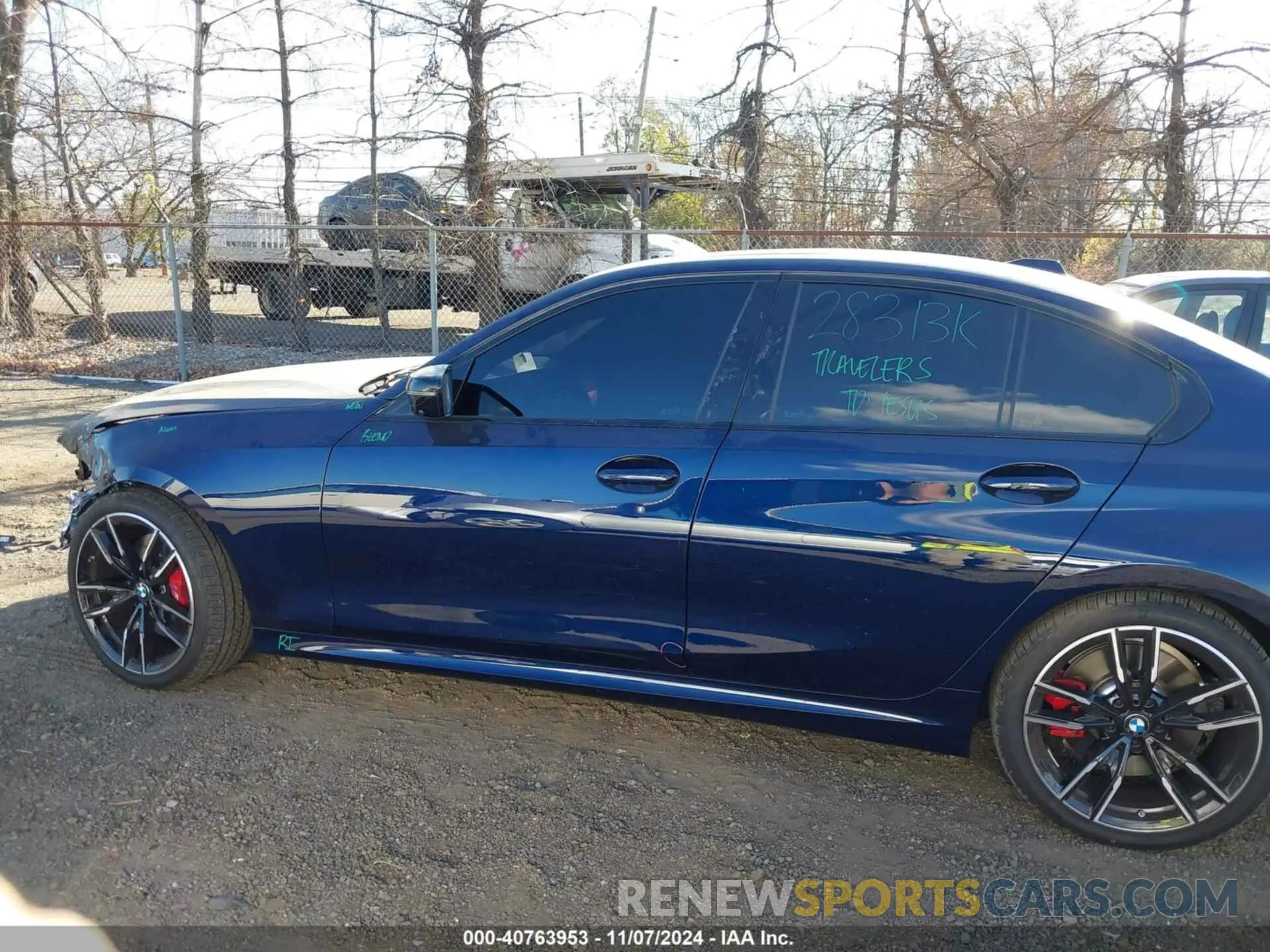 14 Photograph of a damaged car 3MW49FF06R8E75251 BMW M340I 2024
