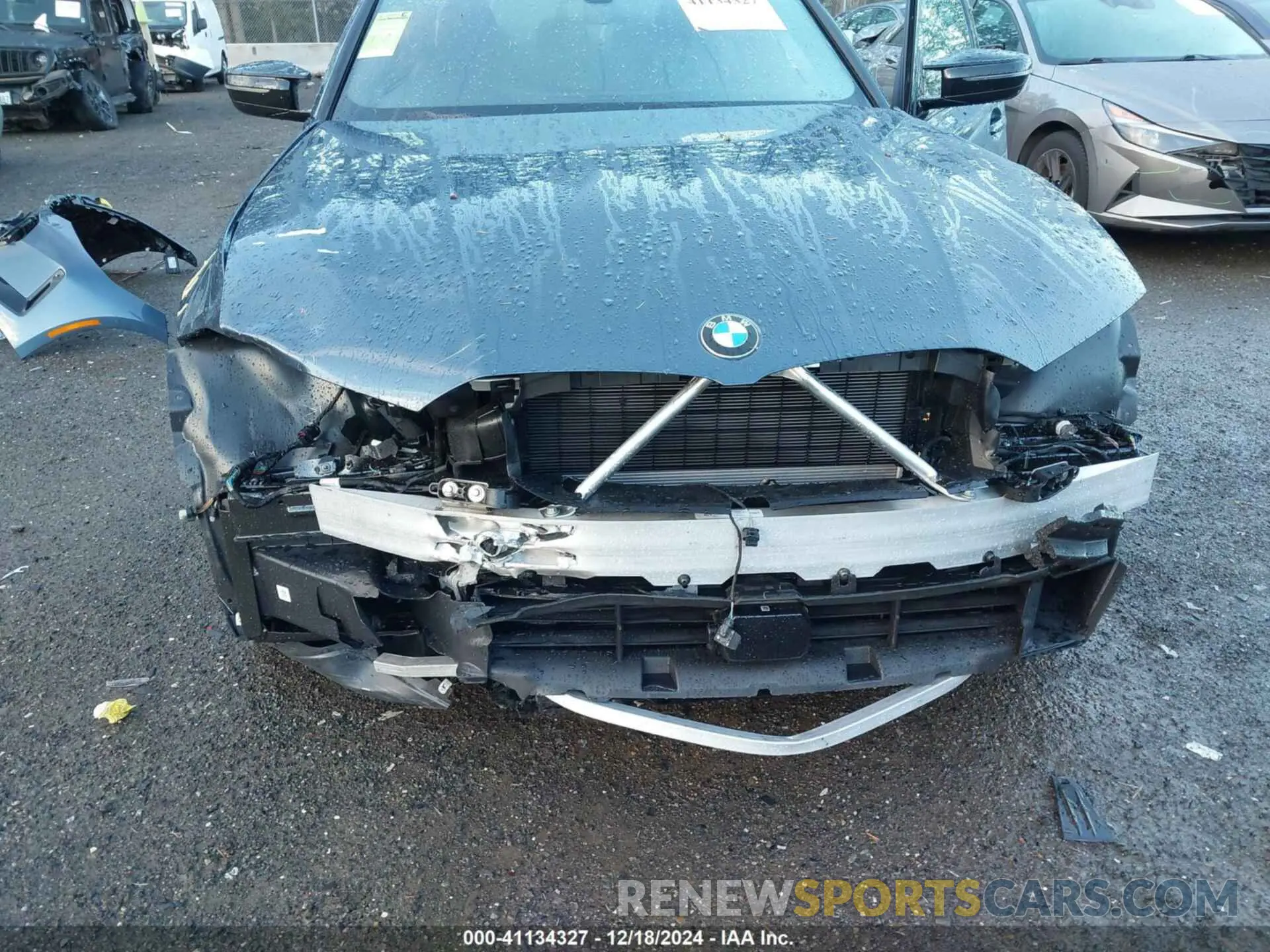 6 Photograph of a damaged car 3MW69FT05S8F10476 BMW M340I 2024
