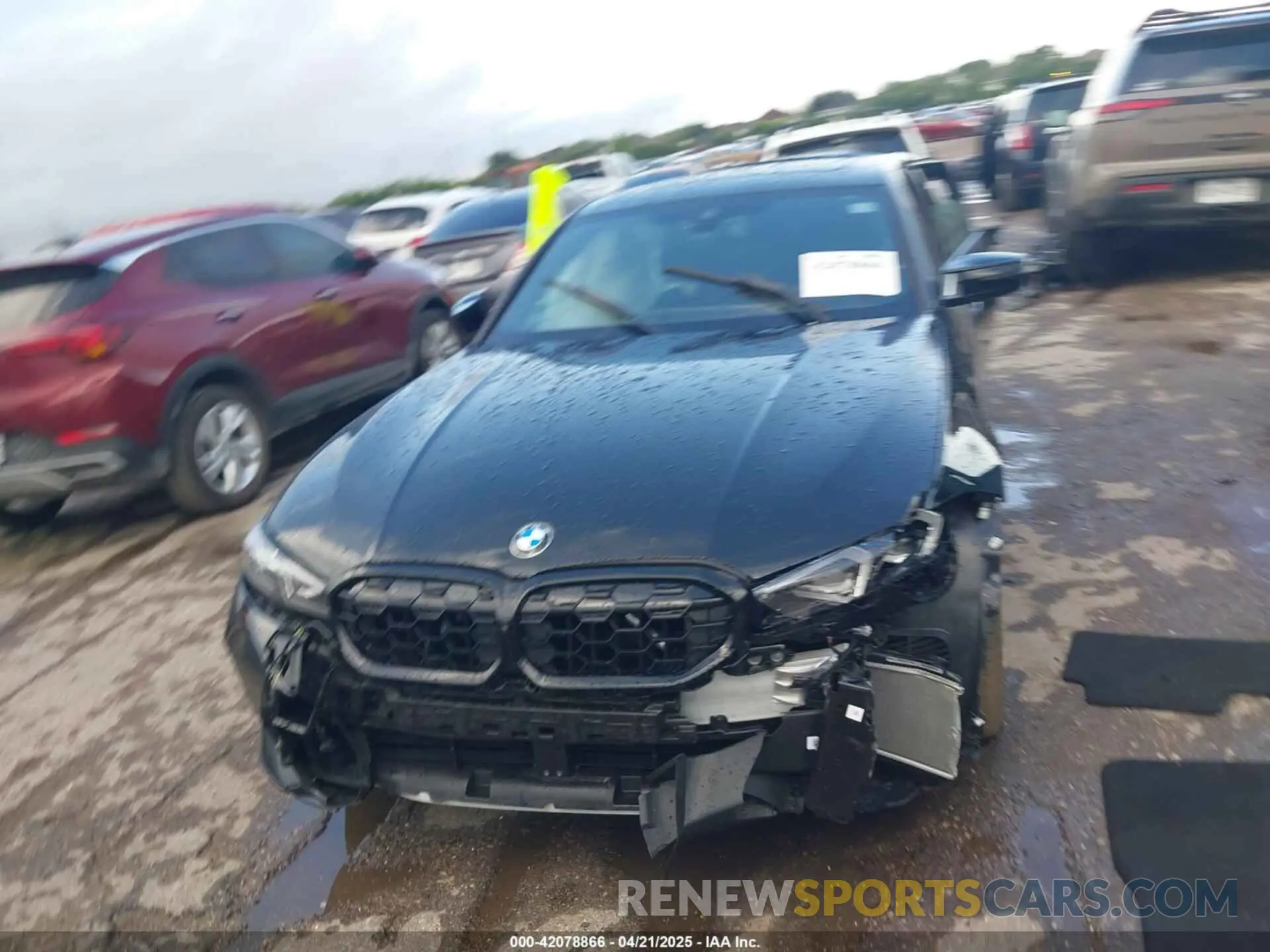 11 Photograph of a damaged car 3MW69FT01S8F34547 BMW M340I 2025