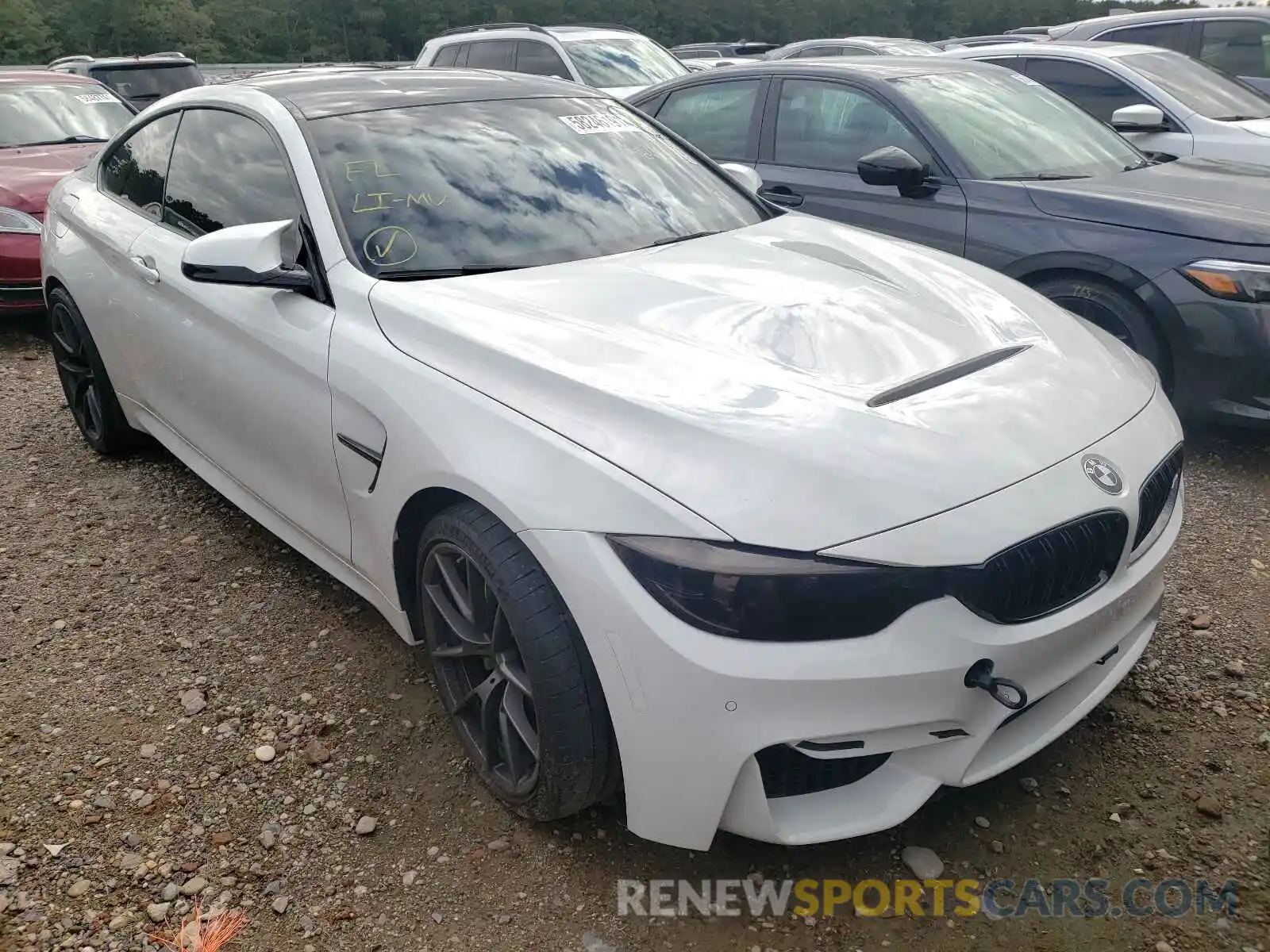 1 Photograph of a damaged car WBS3S7C52KAC09773 BMW M4 2019