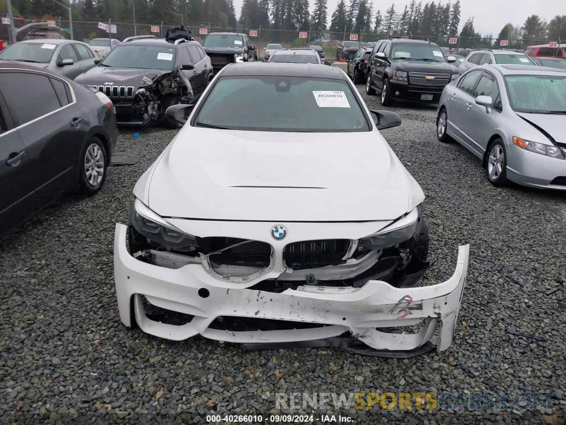 12 Photograph of a damaged car WBS3S7C53KAC09717 BMW M4 2019