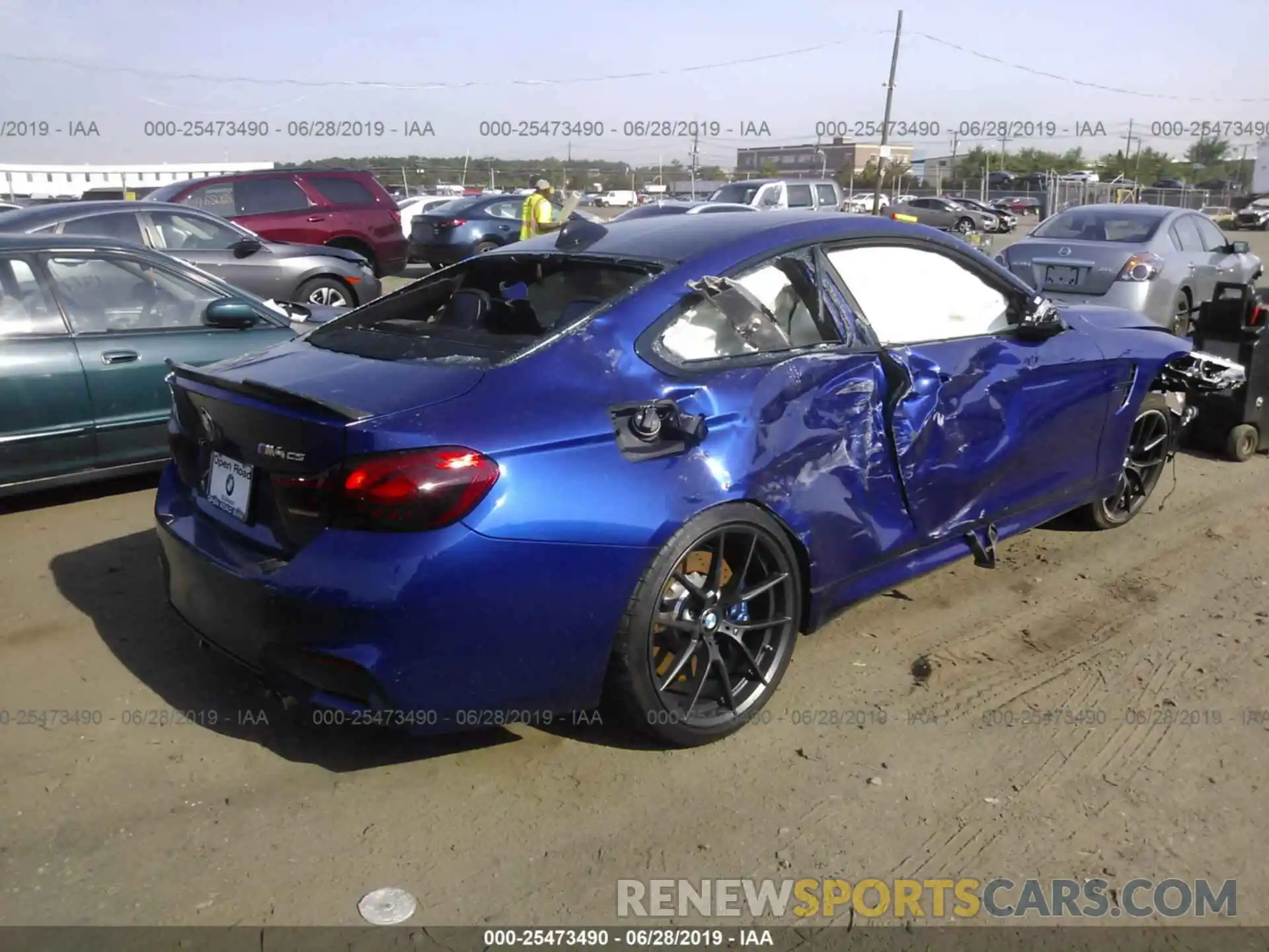 4 Photograph of a damaged car WBS3S7C57KAC09722 BMW M4 2019