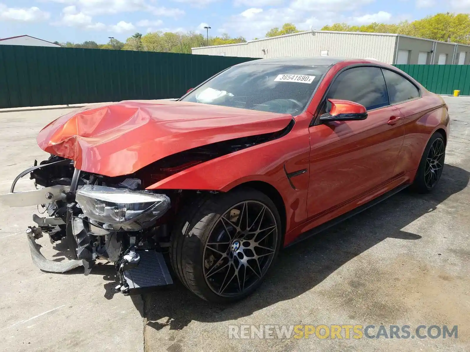 2 Photograph of a damaged car WBS4Y9C51KAG67092 BMW M4 2019