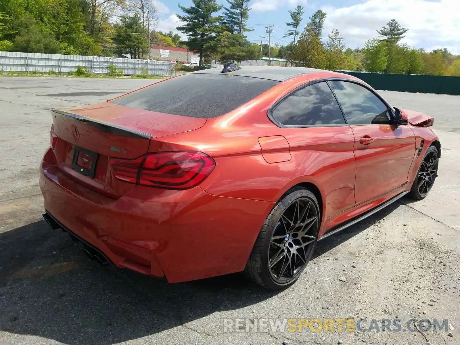 4 Photograph of a damaged car WBS4Y9C51KAG67092 BMW M4 2019