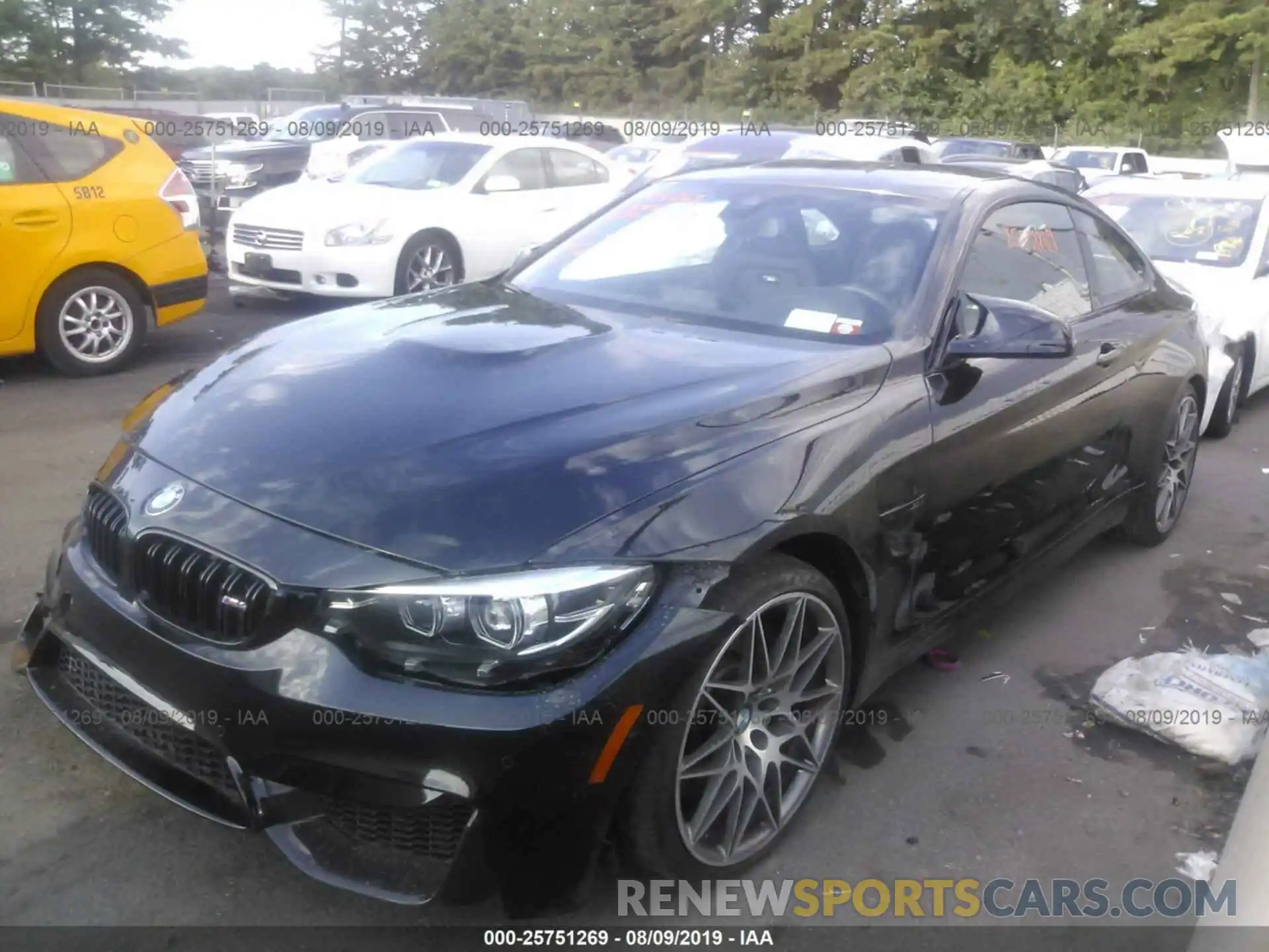 2 Photograph of a damaged car WBS4Y9C51KAG67299 BMW M4 2019