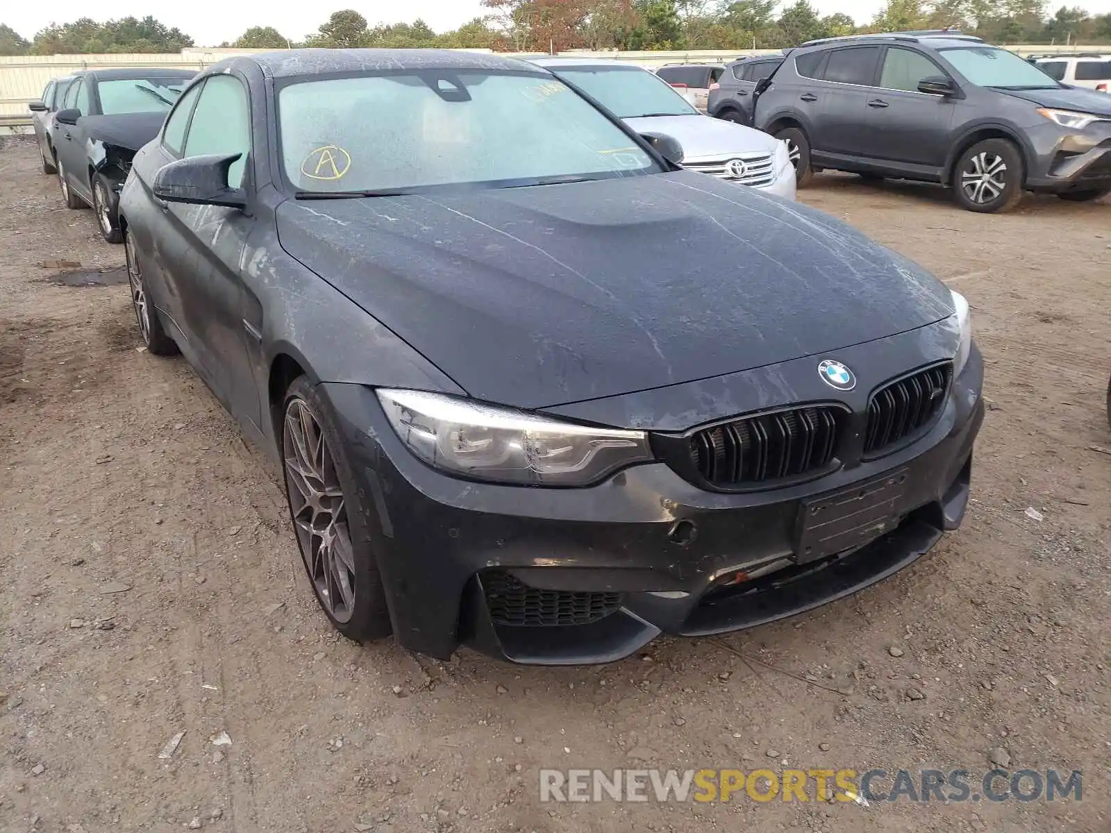 1 Photograph of a damaged car WBS4Y9C55KAG67368 BMW M4 2019