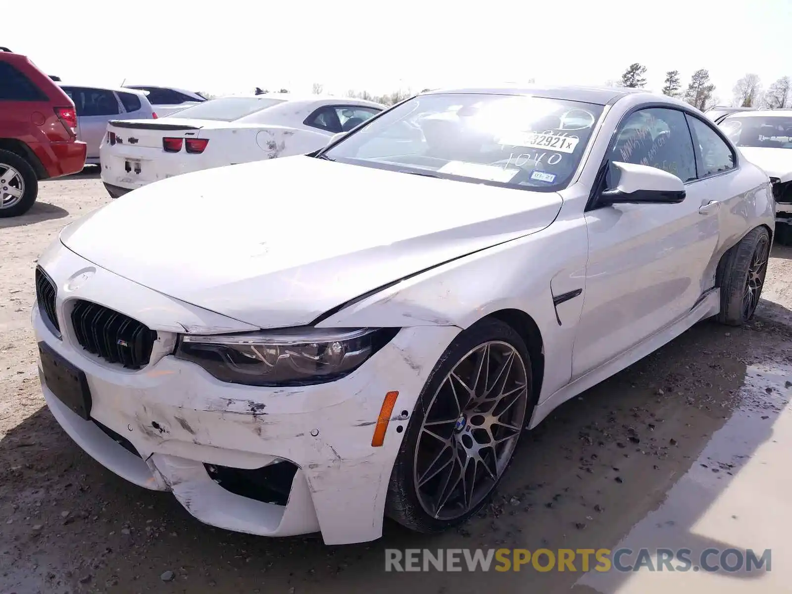 2 Photograph of a damaged car WBS4Y9C58KAG67431 BMW M4 2019